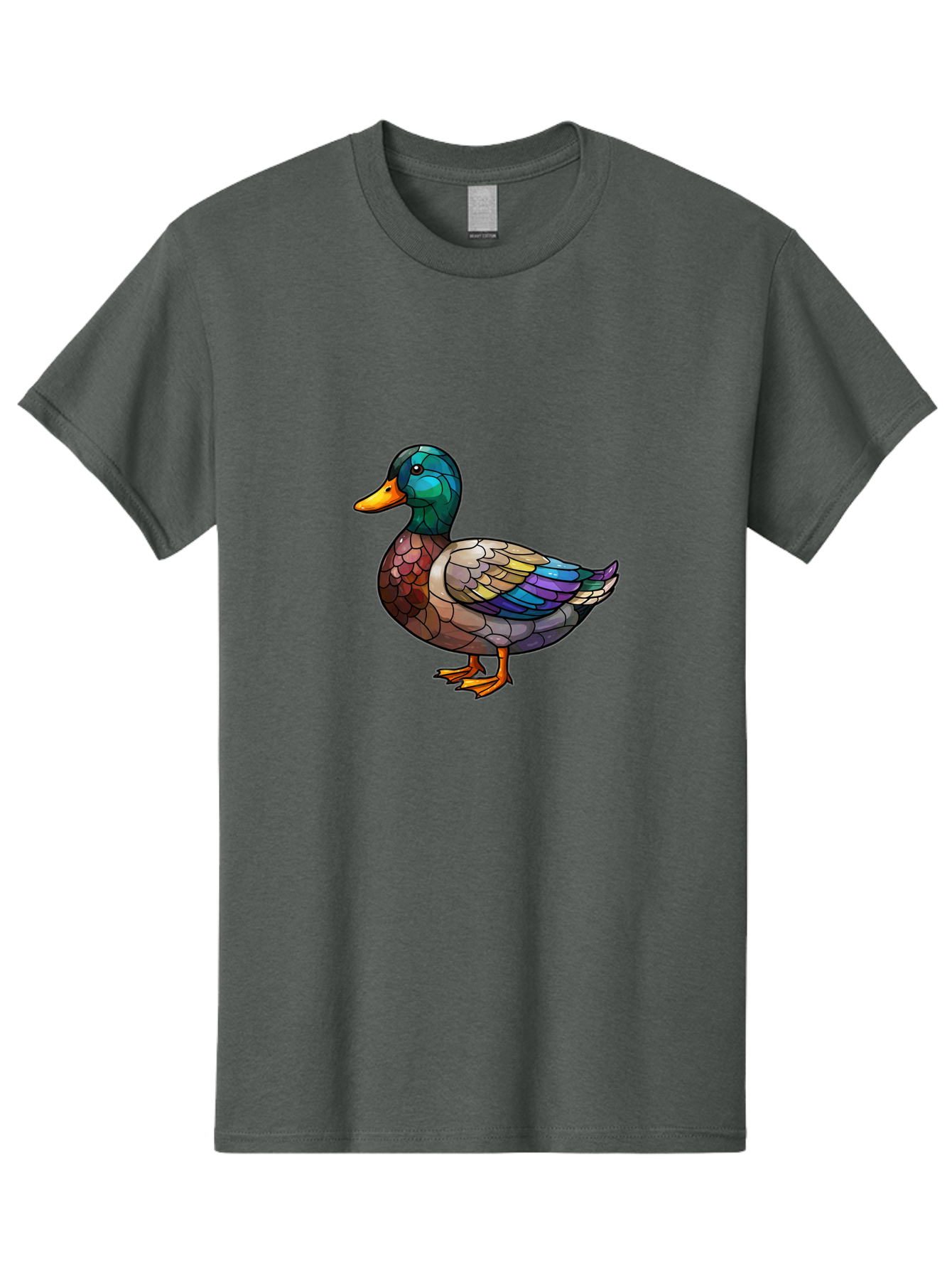 Mallard-Duck Men'S Graphic Tee, 100% Cotton, Comfortable Casual Summer Wear, Machine Washable, Vintage Camera, Old Camera, Antique Camera, Black Camera, Classic Photography, Photography Equipment, Nostalgic Device, Film Camera, Camera Art Bak851