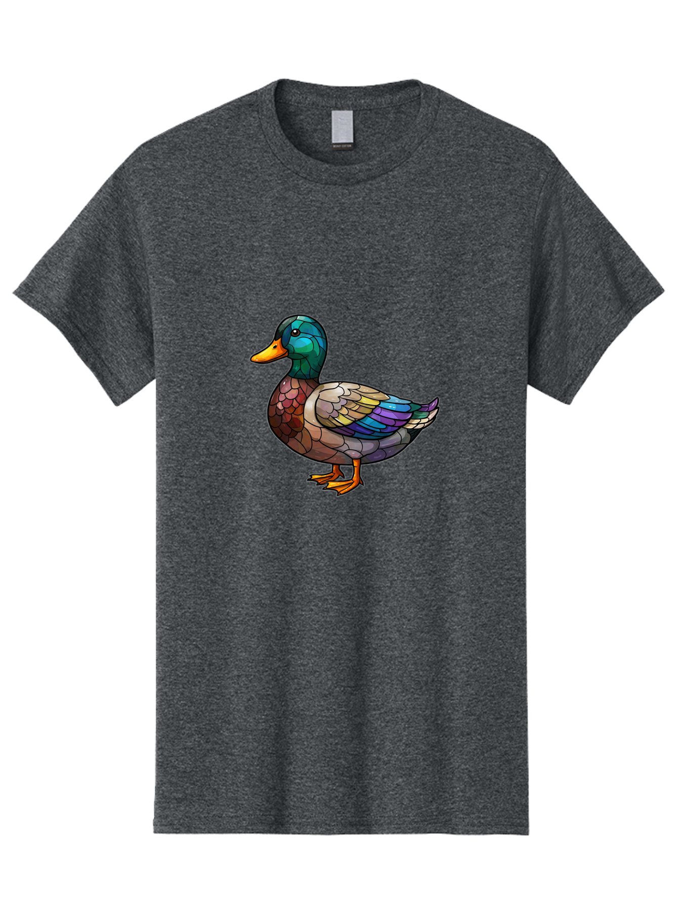 Mallard-Duck Men'S Graphic Tee, 100% Cotton, Comfortable Casual Summer Wear, Machine Washable, Vintage Camera, Old Camera, Antique Camera, Black Camera, Classic Photography, Photography Equipment, Nostalgic Device, Film Camera, Camera Art Bak851