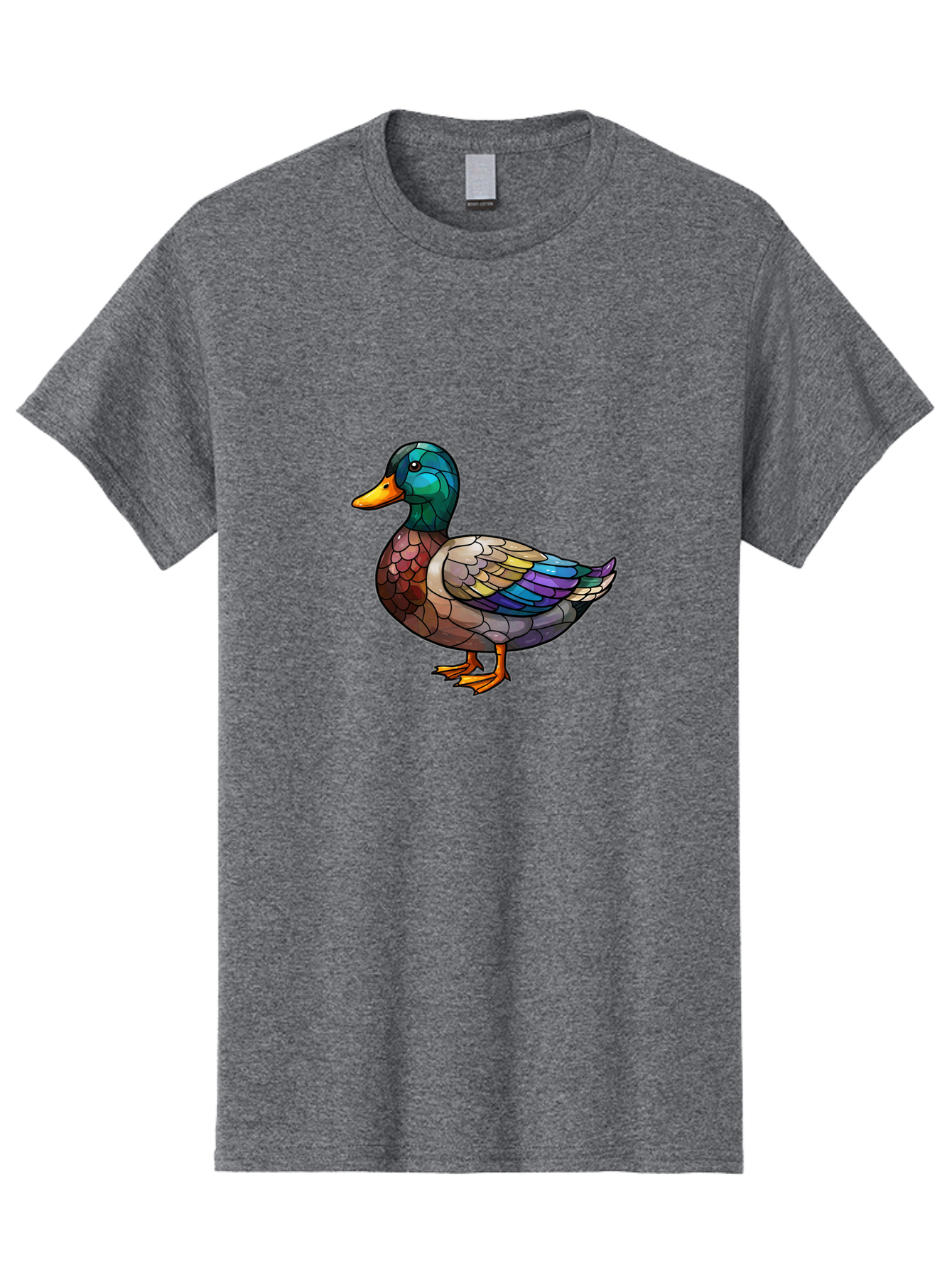 Mallard-Duck Men'S Graphic Tee, 100% Cotton, Comfortable Casual Summer Wear, Machine Washable, Vintage Camera, Old Camera, Antique Camera, Black Camera, Classic Photography, Photography Equipment, Nostalgic Device, Film Camera, Camera Art Bak851