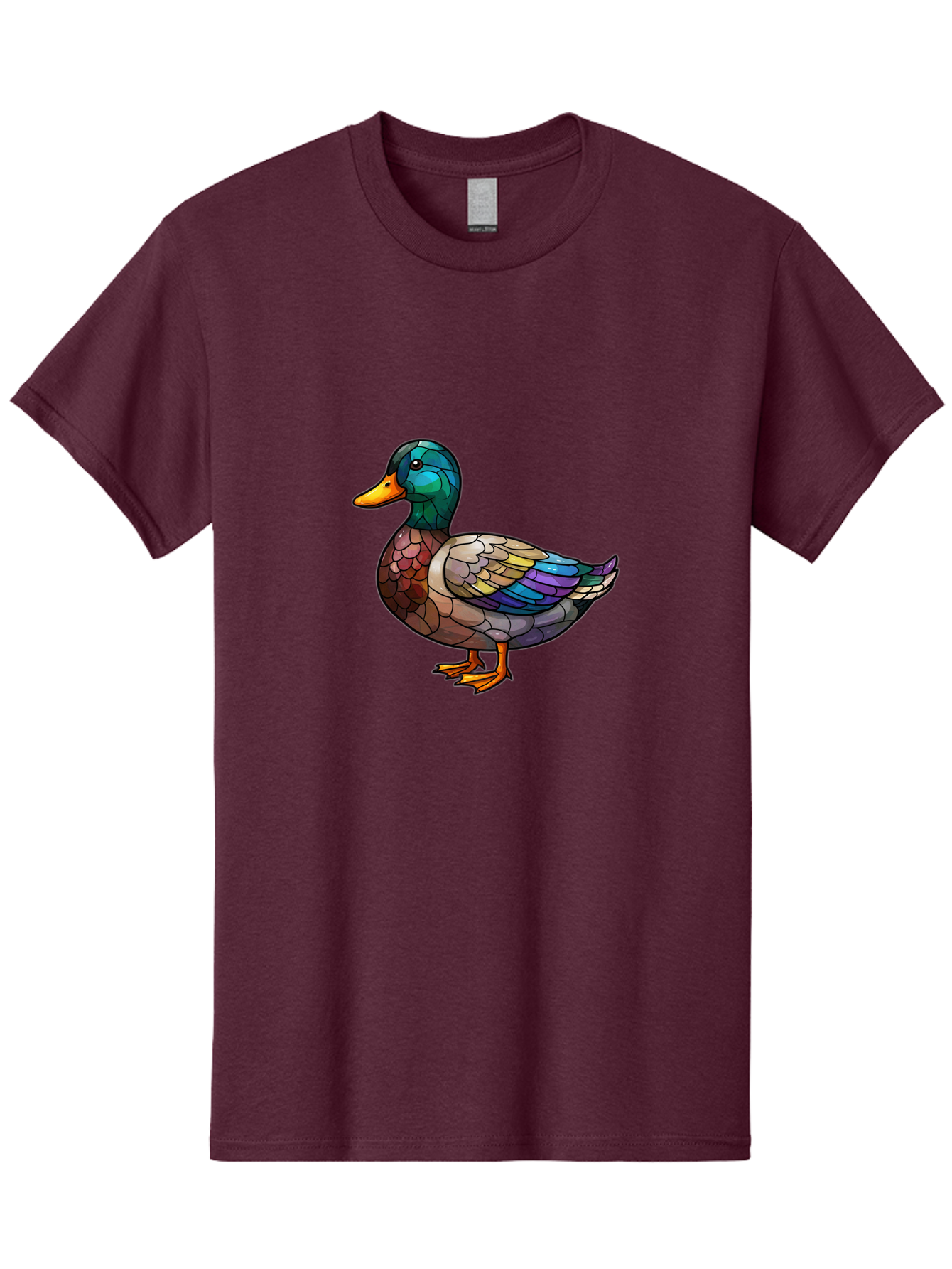 Mallard-Duck Men'S Graphic Tee, 100% Cotton, Comfortable Casual Summer Wear, Machine Washable, Vintage Camera, Old Camera, Antique Camera, Black Camera, Classic Photography, Photography Equipment, Nostalgic Device, Film Camera, Camera Art Bak851