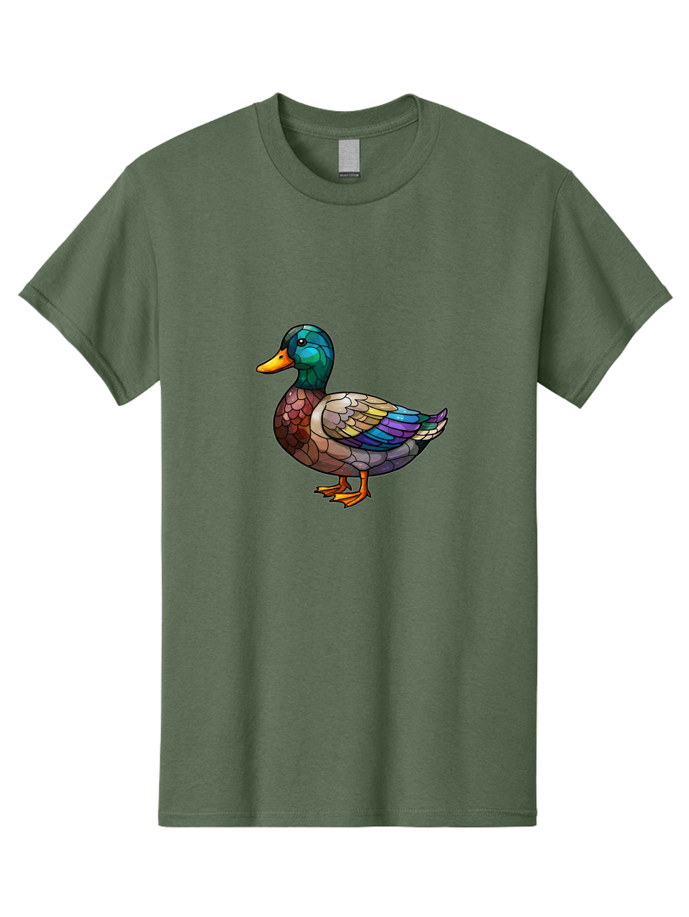 Mallard-Duck Men'S Graphic Tee, 100% Cotton, Comfortable Casual Summer Wear, Machine Washable, Vintage Camera, Old Camera, Antique Camera, Black Camera, Classic Photography, Photography Equipment, Nostalgic Device, Film Camera, Camera Art Bak851