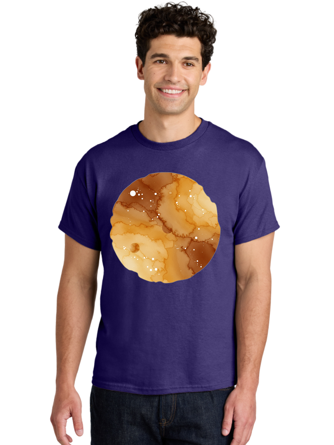 Marble-Circle Men'S Graphic Tee, 100% Cotton, Comfortable Casual Summer Wear, Machine Washable, Vintage Camera, Old Camera, Antique Camera, Black Camera, Classic Photography, Photography Equipment, Nostalgic Device, Film Camera, Camera Art Bak853