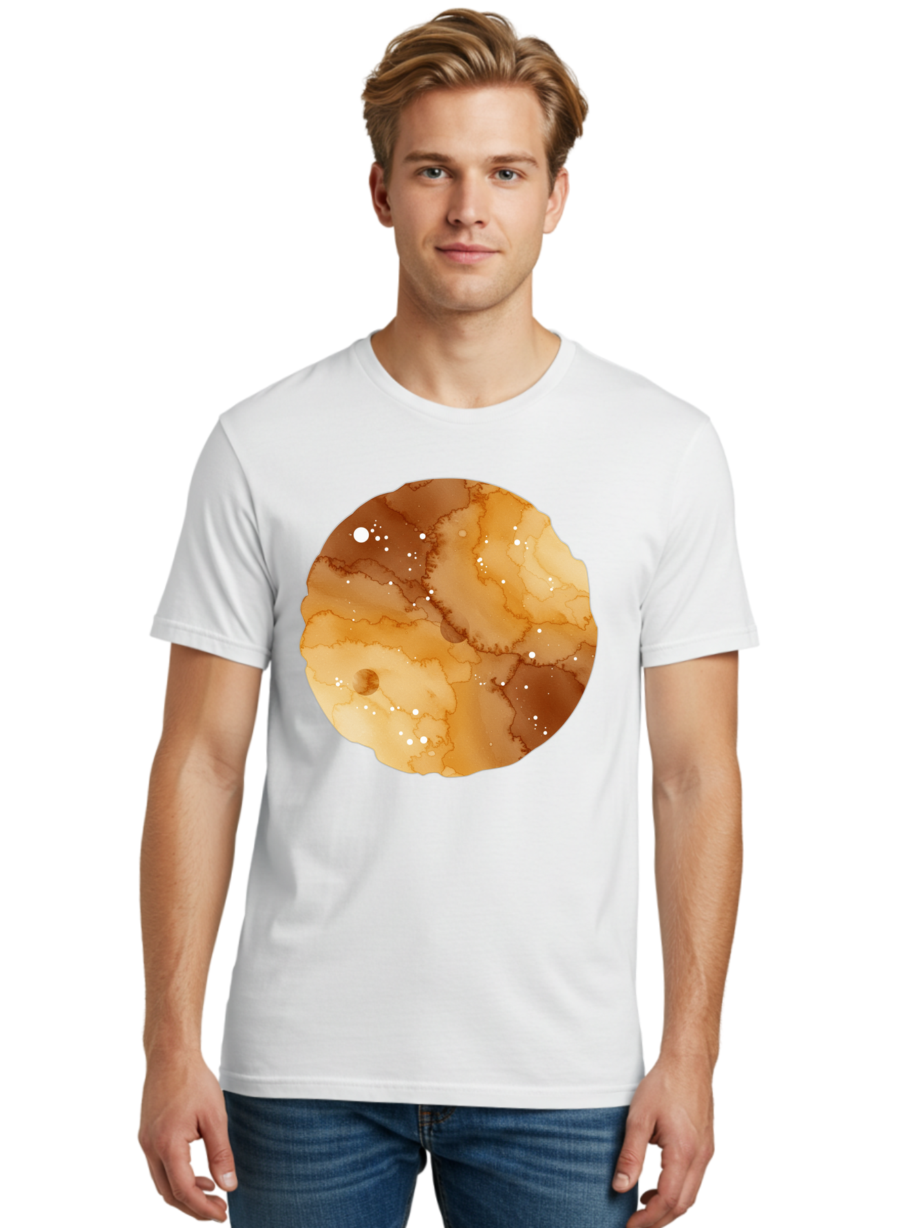 Marble-Circle Men'S Graphic Tee, 100% Cotton, Comfortable Casual Summer Wear, Machine Washable, Vintage Camera, Old Camera, Antique Camera, Black Camera, Classic Photography, Photography Equipment, Nostalgic Device, Film Camera, Camera Art Bak853