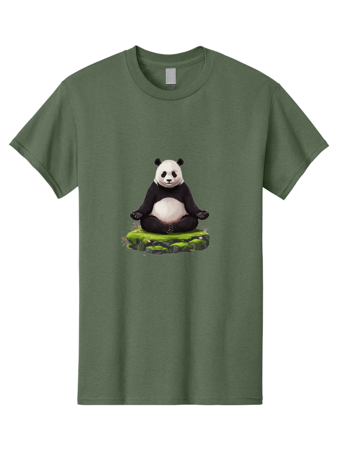 Meditating-Panda-1 Men'S Graphic Tee, 100% Cotton, Comfortable Casual Summer Wear, Machine Washable, Vintage Camera, Old Camera, Antique Camera, Black Camera, Classic Photography, Photography Equipment, Nostalgic Device, Film Camera, Bak860