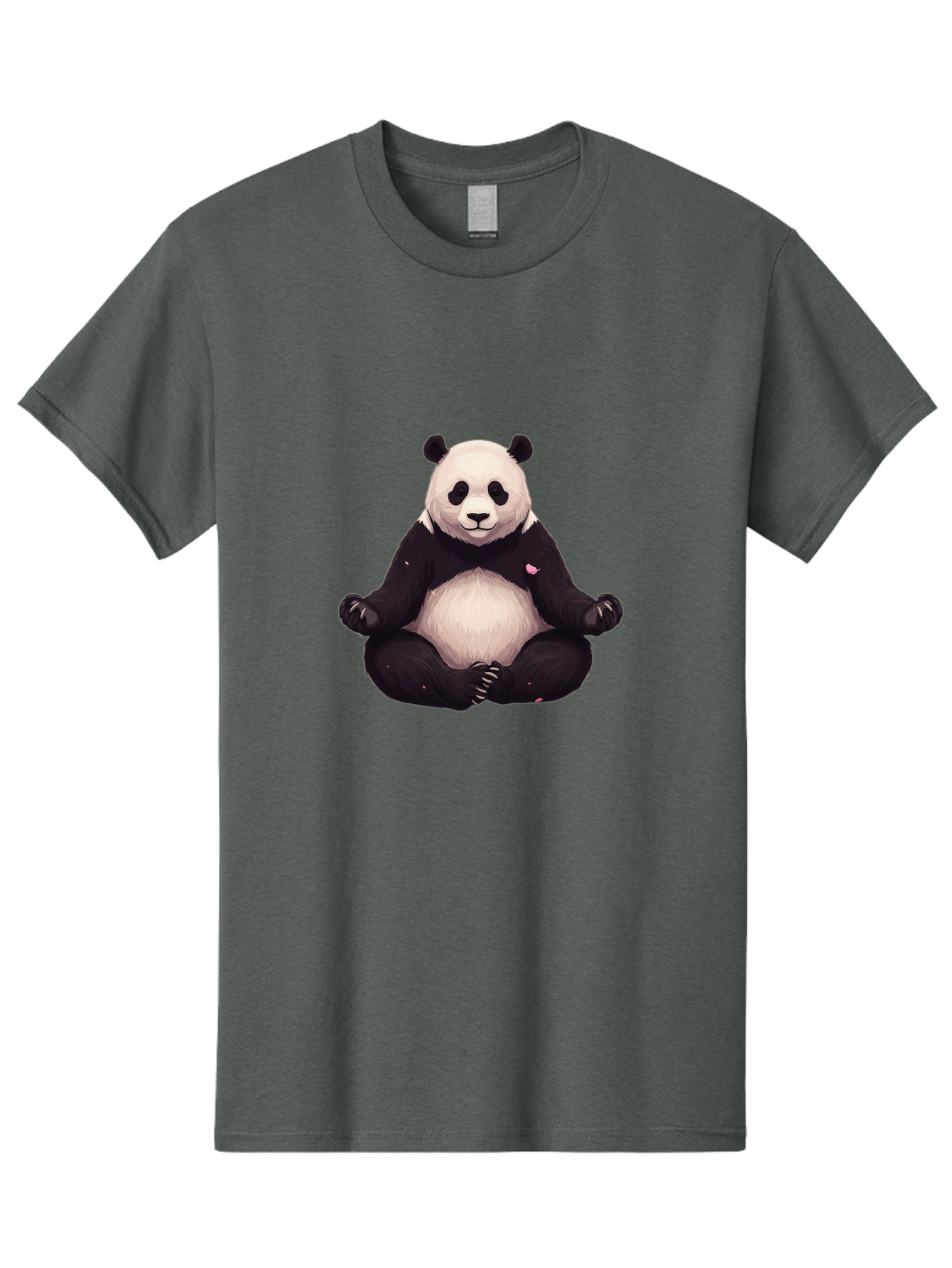 Meditating-Panda-2 Men'S Graphic Tee, 100% Cotton, Comfortable Casual Summer Wear, Machine Washable, Vintage Camera, Old Camera, Antique Camera, Black Camera, Classic Photography, Photography Equipment, Nostalgic Device, Film Camera, Bak861