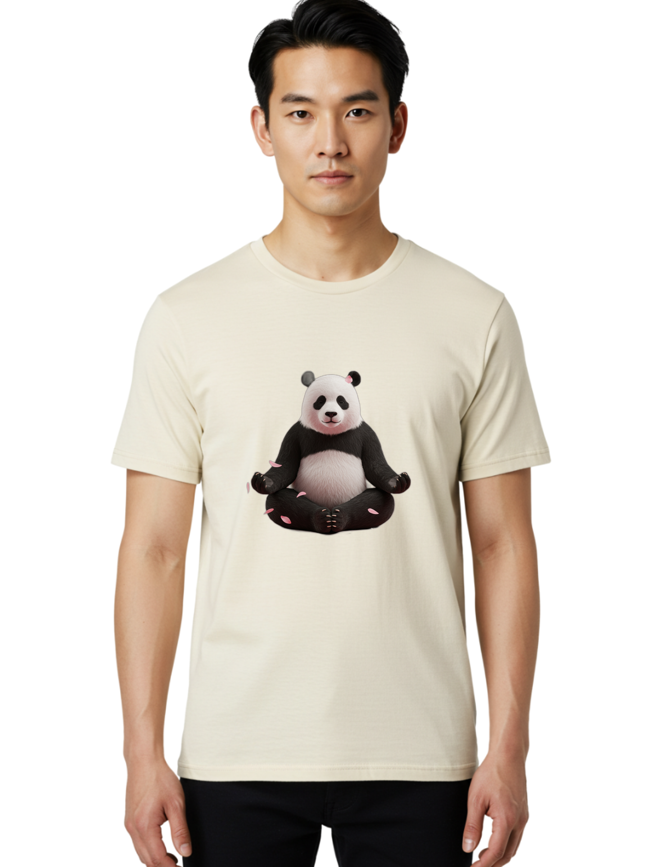 Meditating-Panda Men'S Graphic Tee, 100% Cotton, Comfortable Casual Summer Wear, Machine Washable, Vintage Camera, Old Camera, Antique Camera, Black Camera, Classic Photography, Photography Equipment, Nostalgic Device, Film Camera, Camera Art Bak862