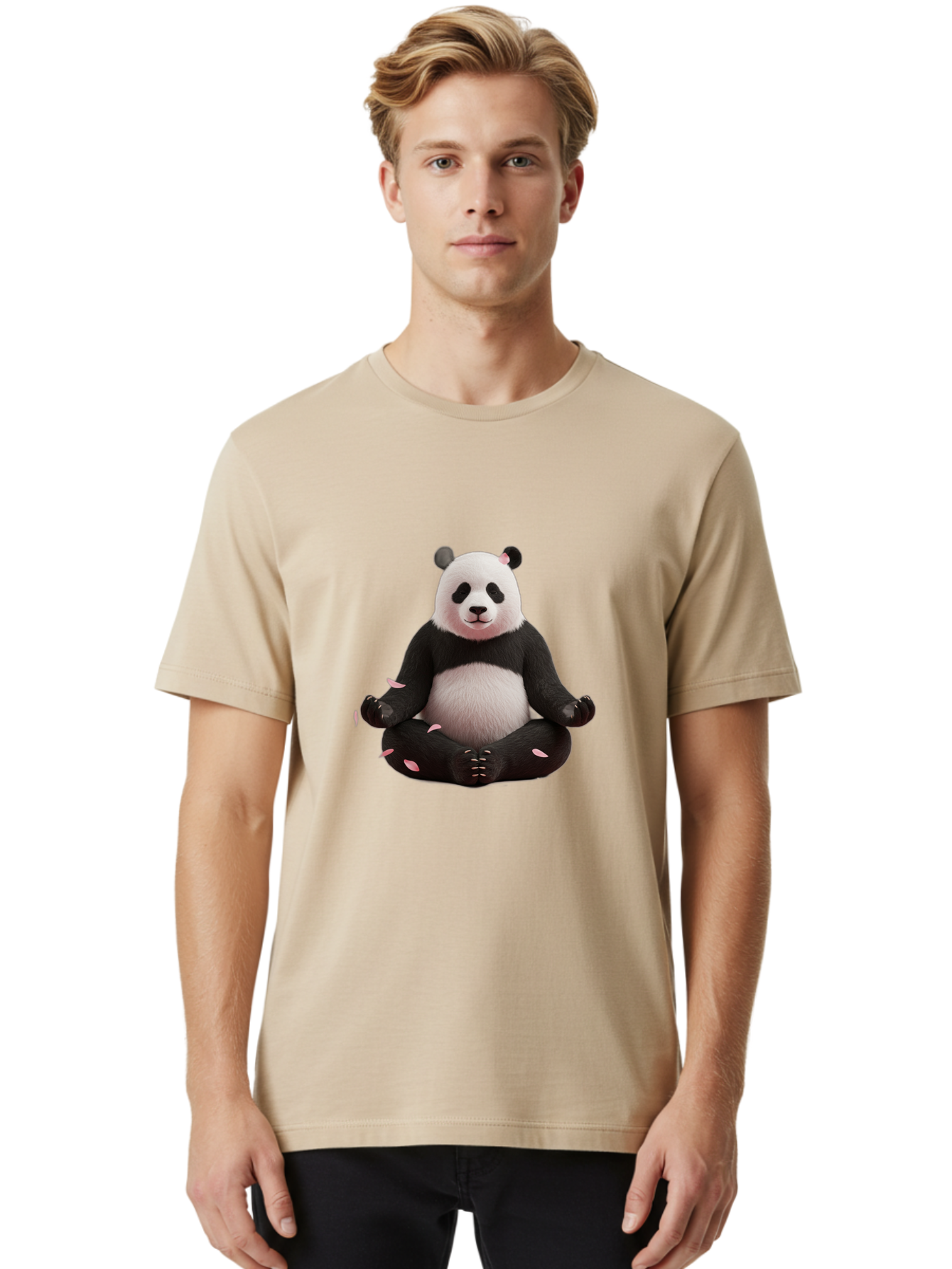 Meditating-Panda Men'S Graphic Tee, 100% Cotton, Comfortable Casual Summer Wear, Machine Washable, Vintage Camera, Old Camera, Antique Camera, Black Camera, Classic Photography, Photography Equipment, Nostalgic Device, Film Camera, Camera Art Bak862