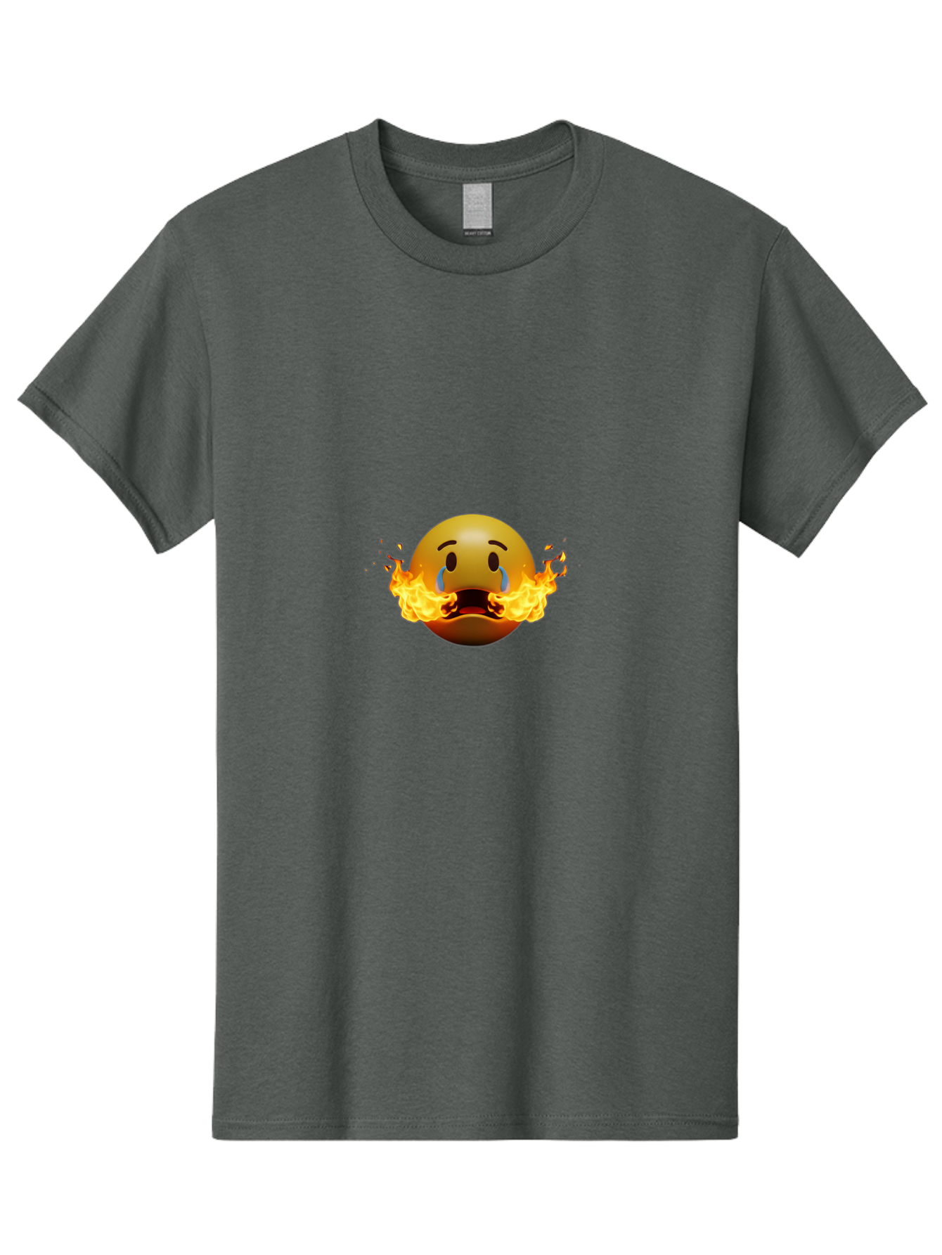 Melting-Face-Emoji-1 Men'S Graphic Tee, 100% Cotton, Comfortable Casual Summer Wear, Machine Washable, Vintage Camera, Old Camera, Antique Camera, Black Camera, Classic Photography, Photography Equipment, Nostalgic Device, Film Camera, Bak864