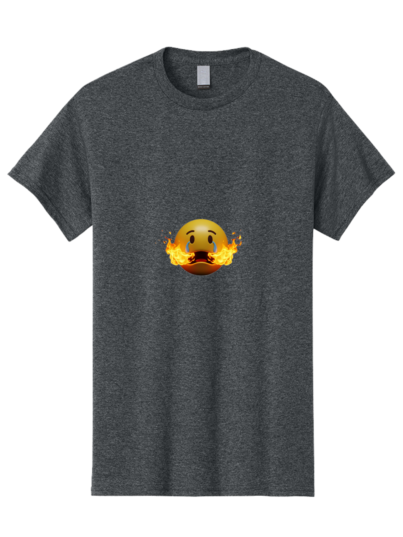 Melting-Face-Emoji-1 Men'S Graphic Tee, 100% Cotton, Comfortable Casual Summer Wear, Machine Washable, Vintage Camera, Old Camera, Antique Camera, Black Camera, Classic Photography, Photography Equipment, Nostalgic Device, Film Camera, Bak864