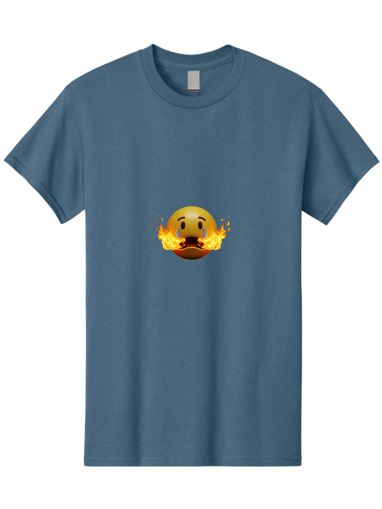 Melting-Face-Emoji-1 Men'S Graphic Tee, 100% Cotton, Comfortable Casual Summer Wear, Machine Washable, Vintage Camera, Old Camera, Antique Camera, Black Camera, Classic Photography, Photography Equipment, Nostalgic Device, Film Camera, Bak864