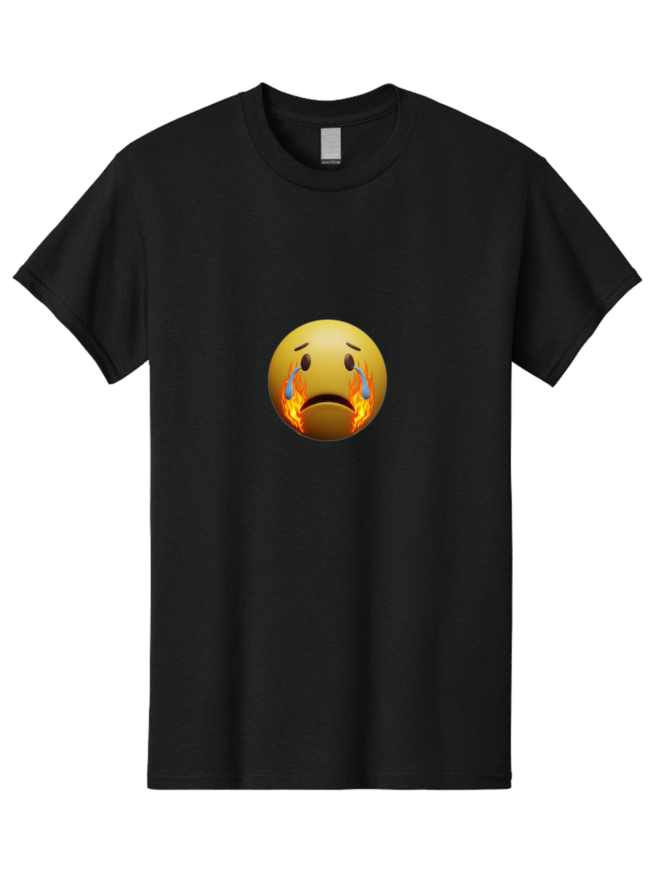 Melting-Face-Emoji-2 Men'S Graphic Tee, 100% Cotton, Comfortable Casual Summer Wear, Machine Washable, Vintage Camera, Old Camera, Antique Camera, Black Camera, Classic Photography, Photography Equipment, Nostalgic Device, Film Camera, Bak865