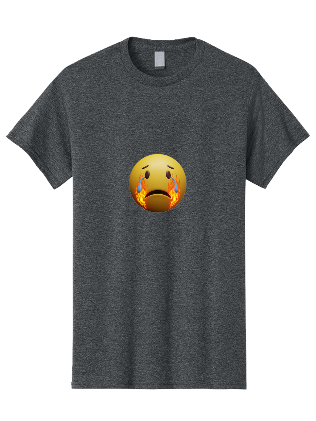 Melting-Face-Emoji-2 Men'S Graphic Tee, 100% Cotton, Comfortable Casual Summer Wear, Machine Washable, Vintage Camera, Old Camera, Antique Camera, Black Camera, Classic Photography, Photography Equipment, Nostalgic Device, Film Camera, Bak865