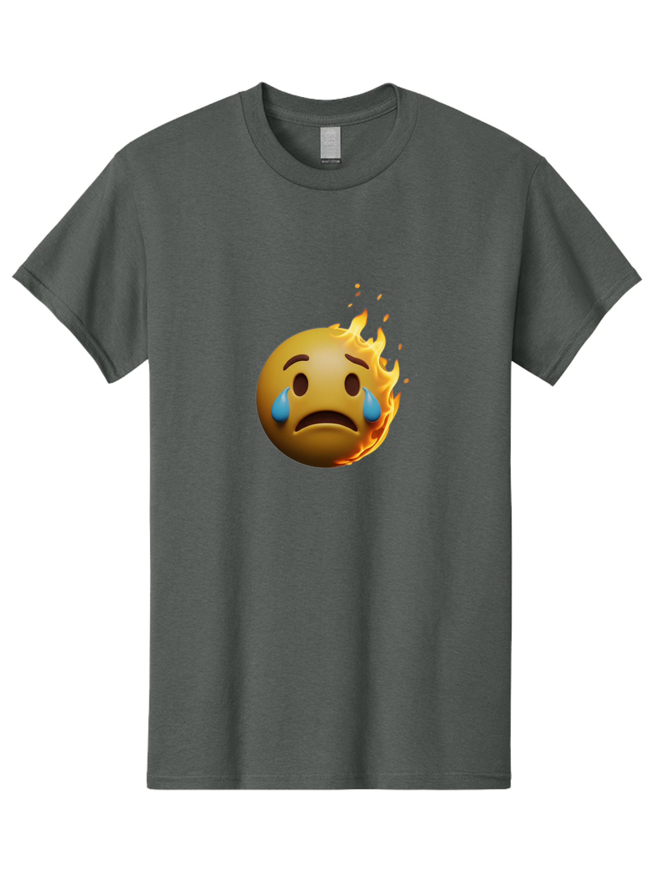 Melting-Face-Emoji-3 Men'S Graphic Tee, 100% Cotton, Comfortable Casual Summer Wear, Machine Washable, Vintage Camera, Old Camera, Antique Camera, Black Camera, Classic Photography, Photography Equipment, Nostalgic Device, Film Camera, Bak866