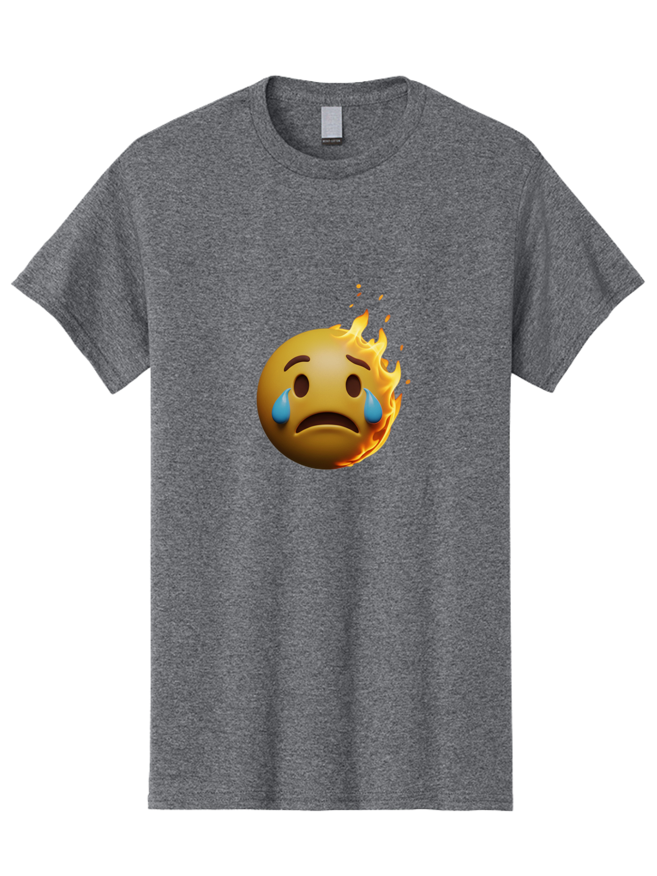 Melting-Face-Emoji-3 Men'S Graphic Tee, 100% Cotton, Comfortable Casual Summer Wear, Machine Washable, Vintage Camera, Old Camera, Antique Camera, Black Camera, Classic Photography, Photography Equipment, Nostalgic Device, Film Camera, Bak866