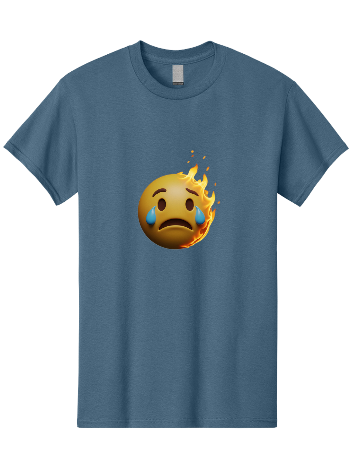 Melting-Face-Emoji-3 Men'S Graphic Tee, 100% Cotton, Comfortable Casual Summer Wear, Machine Washable, Vintage Camera, Old Camera, Antique Camera, Black Camera, Classic Photography, Photography Equipment, Nostalgic Device, Film Camera, Bak866