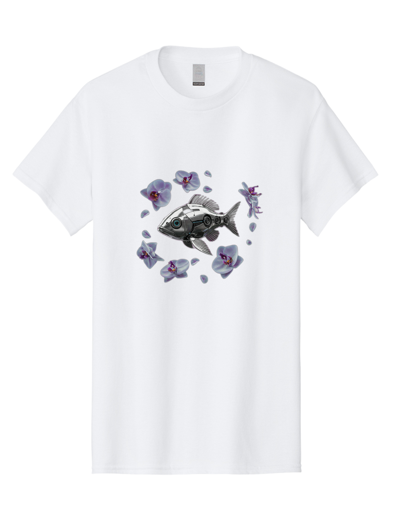 Metal-Fish-Orchid Men'S Graphic Tee, 100% Cotton, Comfortable Casual Summer Wear, Machine Washable, Vintage Camera, Old Camera, Antique Camera, Black Camera, Classic Photography, Photography Equipment, Nostalgic Device, Film Camera, Camera Art Bak877