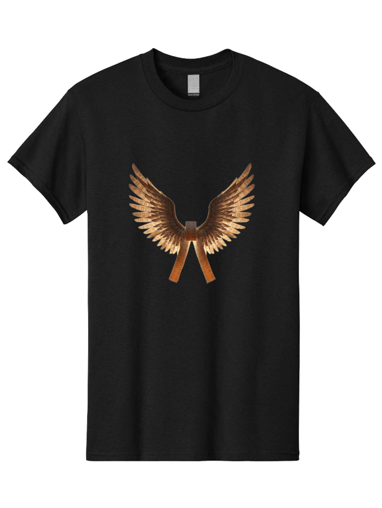 Metallic-Bird-Wings Men'S Graphic Tee, 100% Cotton, Comfortable Casual Summer Wear, Machine Washable, Vintage Camera, Old Camera, Antique Camera, Black Camera, Classic Photography, Photography Equipment, Nostalgic Device, Film Camera, Bak880