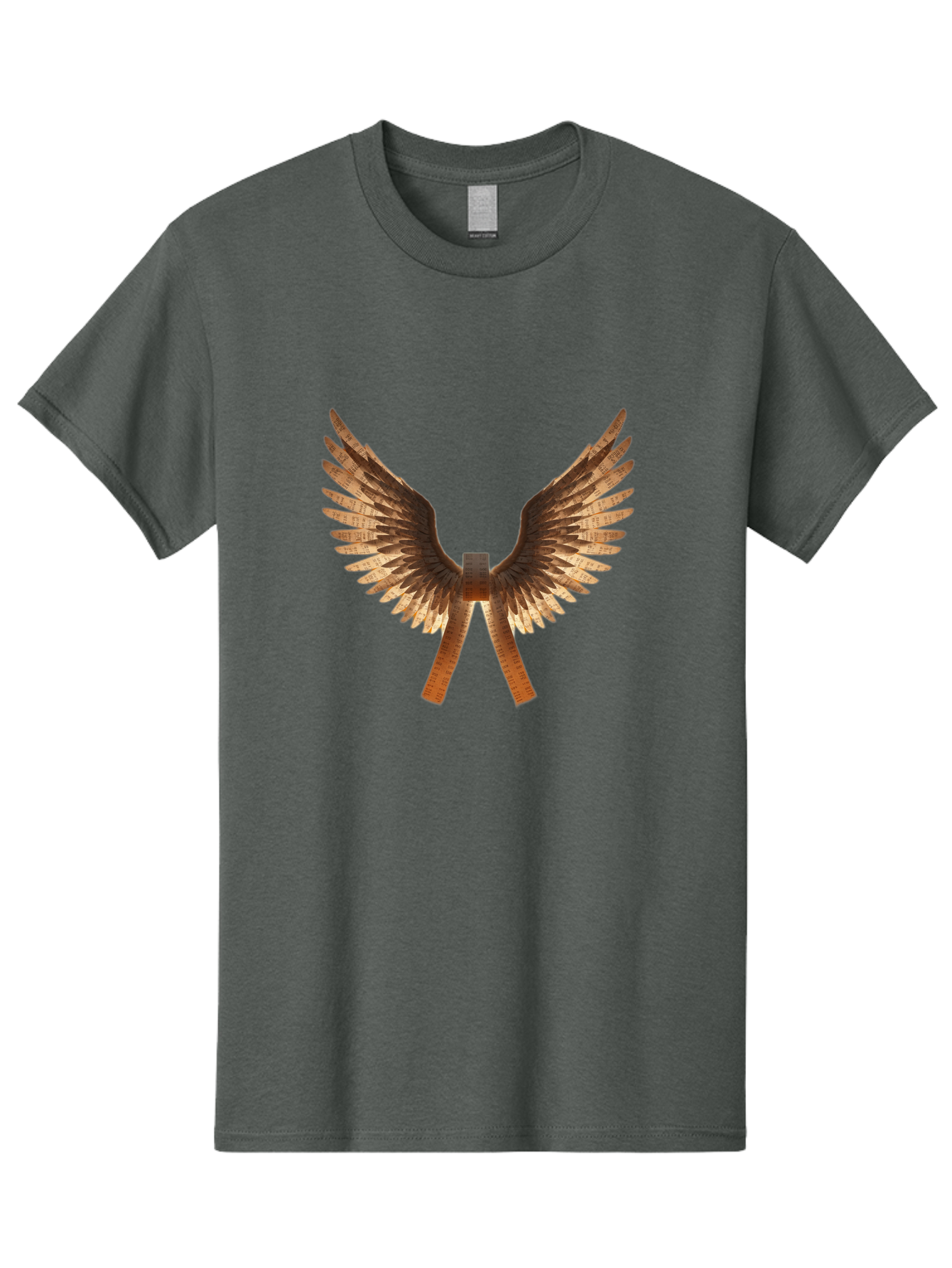 Metallic-Bird-Wings Men'S Graphic Tee, 100% Cotton, Comfortable Casual Summer Wear, Machine Washable, Vintage Camera, Old Camera, Antique Camera, Black Camera, Classic Photography, Photography Equipment, Nostalgic Device, Film Camera, Bak880