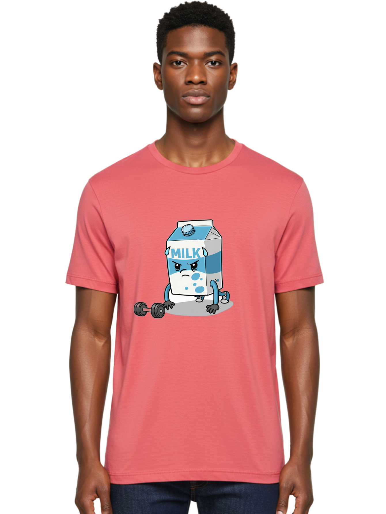 Milk Men'S Graphic Tee, 100% Cotton, Comfortable Casual Summer Wear, Machine Washable, Vintage Camera, Old Camera, Antique Camera, Black Camera, Classic Photography, Photography Equipment, Nostalgic Device, Film Camera, Camera Art Bak886