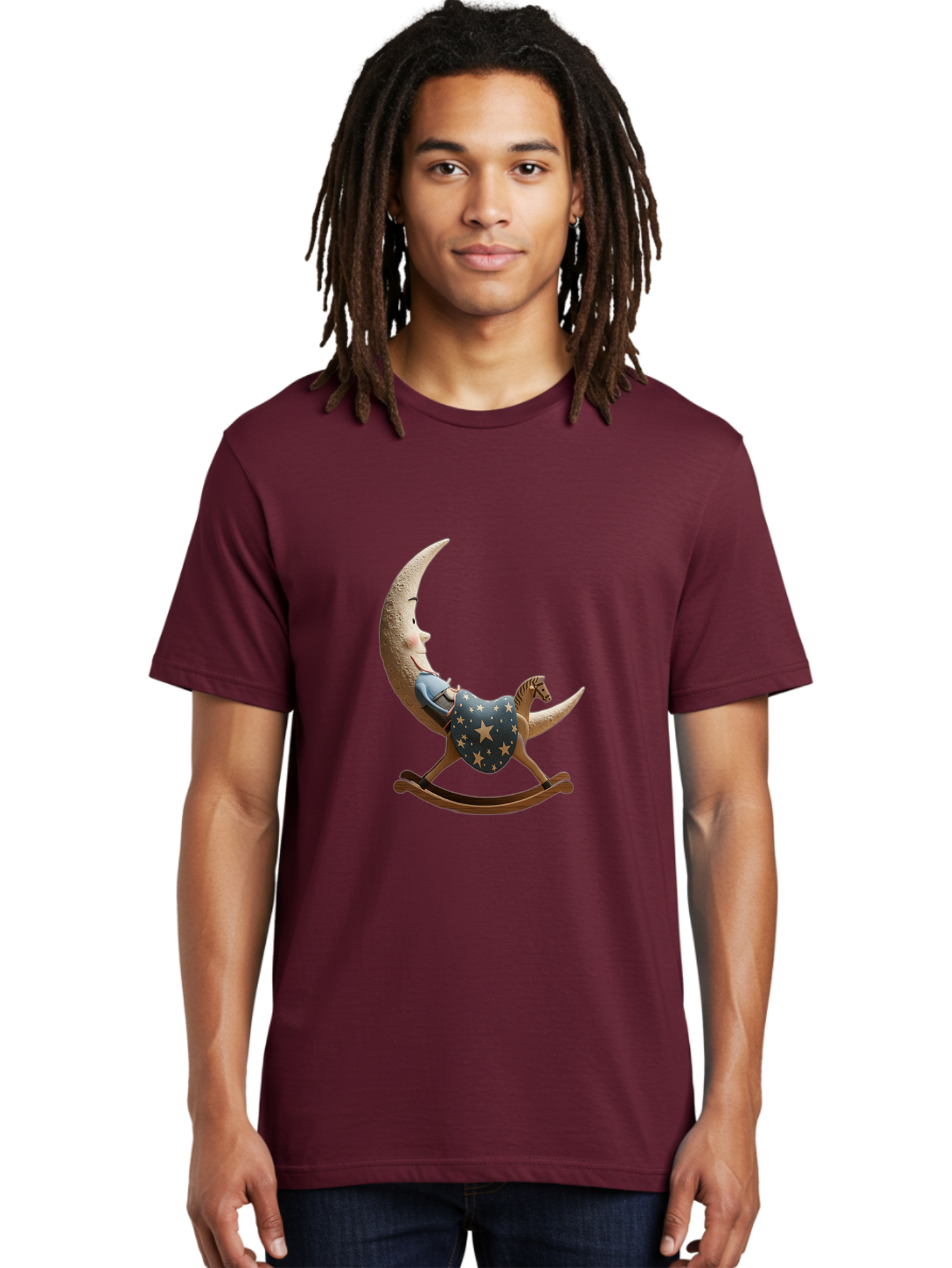 Moon-Child-Rocking-Horse Men'S Graphic Tee, 100% Cotton, Comfortable Casual Summer Wear, Machine Washable, Vintage Camera, Old Camera, Antique Camera, Black Camera, Classic Photography, Photography Equipment, Nostalgic Device, Film Camera, Bak893
