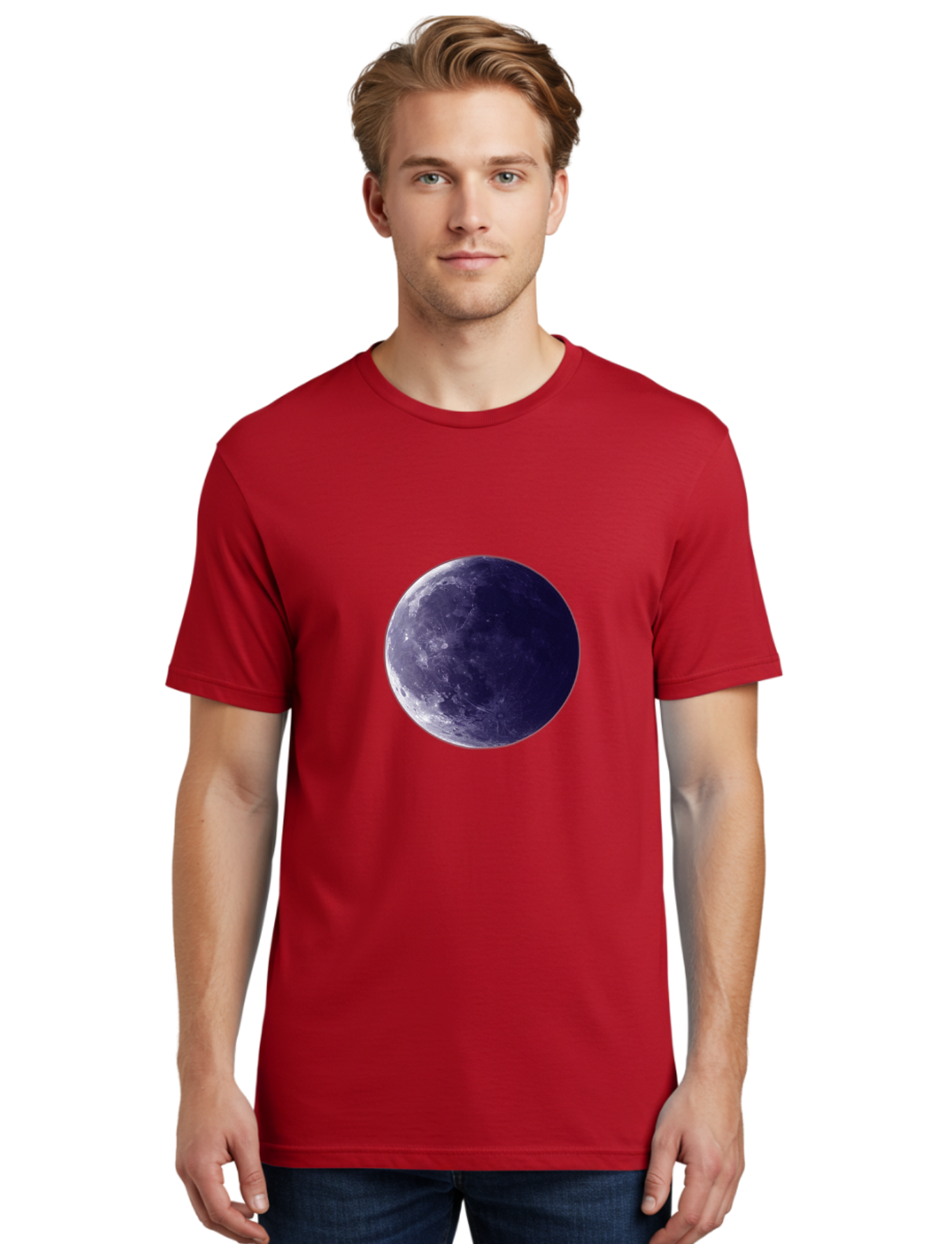 Moon Men'S Graphic Tee, 100% Cotton, Comfortable Casual Summer Wear, Machine Washable, Vintage Camera, Old Camera, Antique Camera, Black Camera, Classic Photography, Photography Equipment, Nostalgic Device, Film Camera, Camera Art Bak901