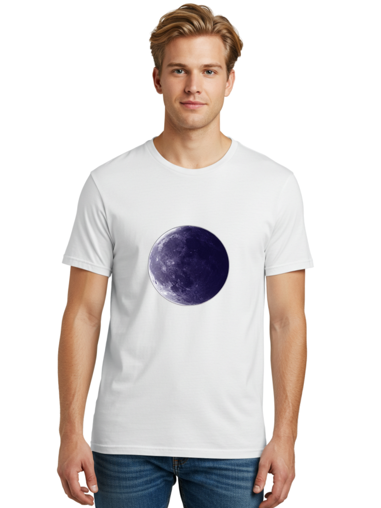 Moon Men'S Graphic Tee, 100% Cotton, Comfortable Casual Summer Wear, Machine Washable, Vintage Camera, Old Camera, Antique Camera, Black Camera, Classic Photography, Photography Equipment, Nostalgic Device, Film Camera, Camera Art Bak901