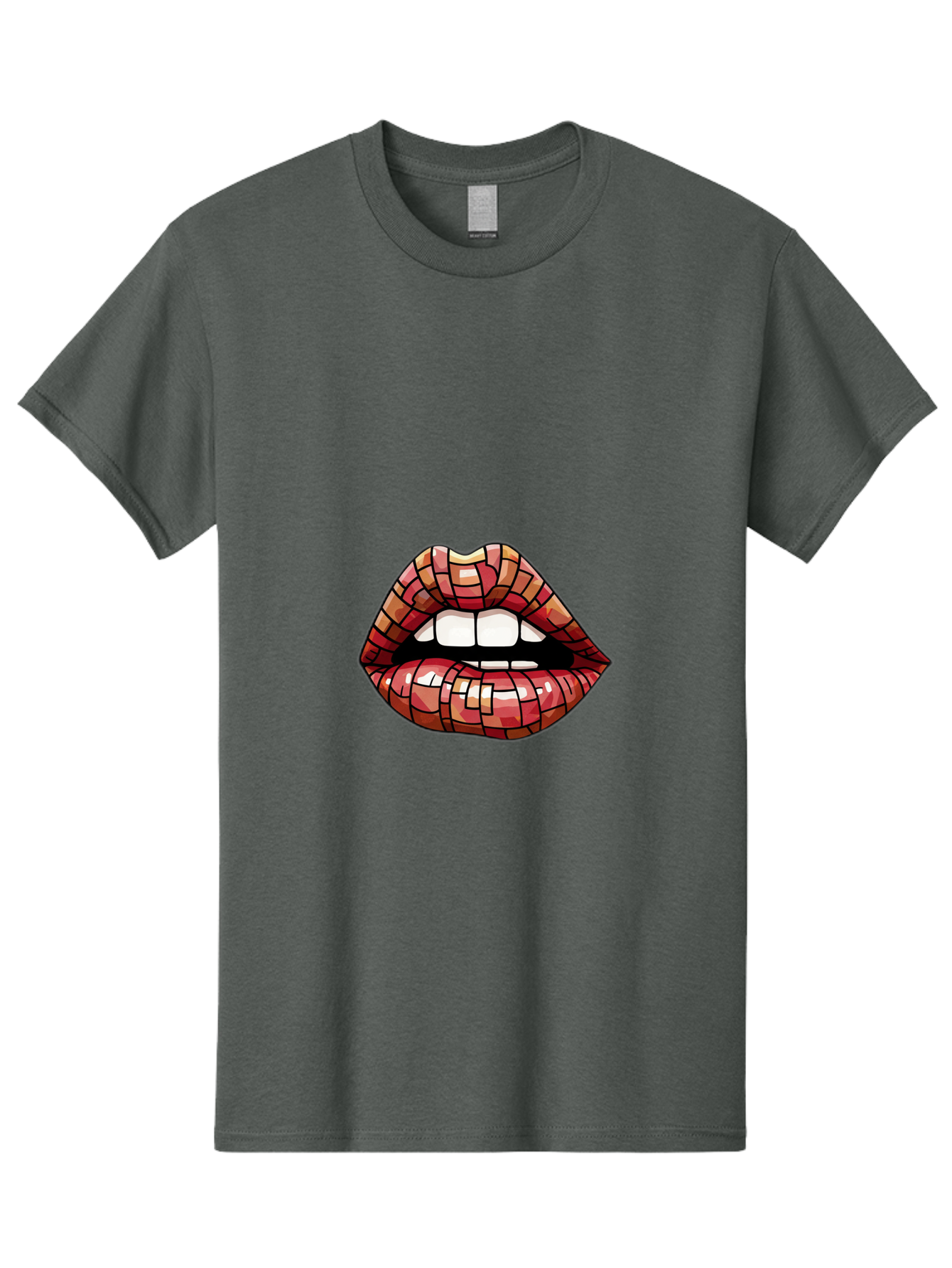 Mosaic-Lips Men'S Graphic Tee, 100% Cotton, Comfortable Casual Summer Wear, Machine Washable, Vintage Camera, Old Camera, Antique Camera, Black Camera, Classic Photography, Photography Equipment, Nostalgic Device, Film Camera, Camera Art Bak908