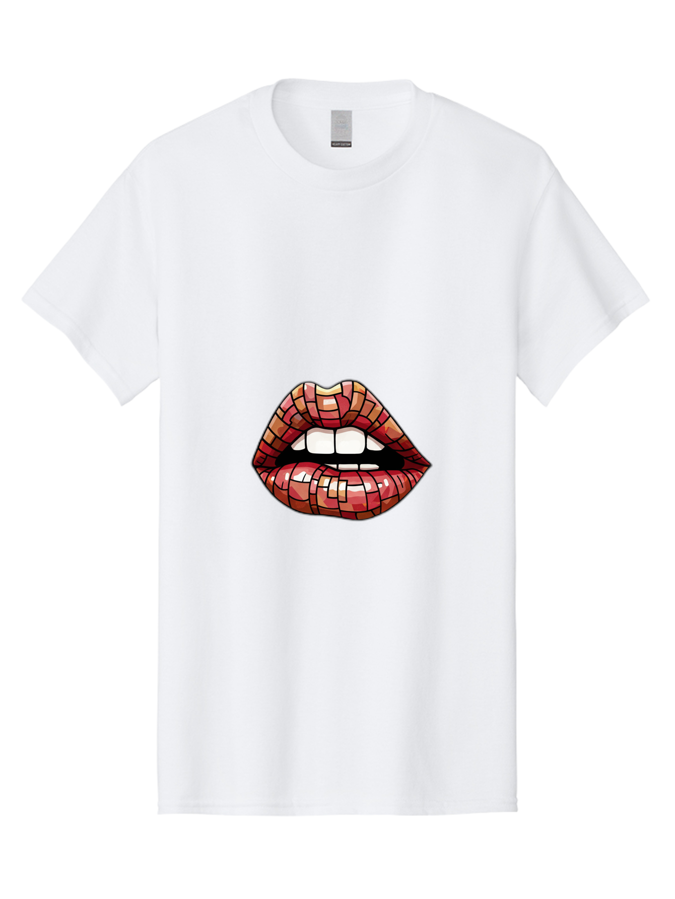 Mosaic-Lips Men'S Graphic Tee, 100% Cotton, Comfortable Casual Summer Wear, Machine Washable, Vintage Camera, Old Camera, Antique Camera, Black Camera, Classic Photography, Photography Equipment, Nostalgic Device, Film Camera, Camera Art Bak908