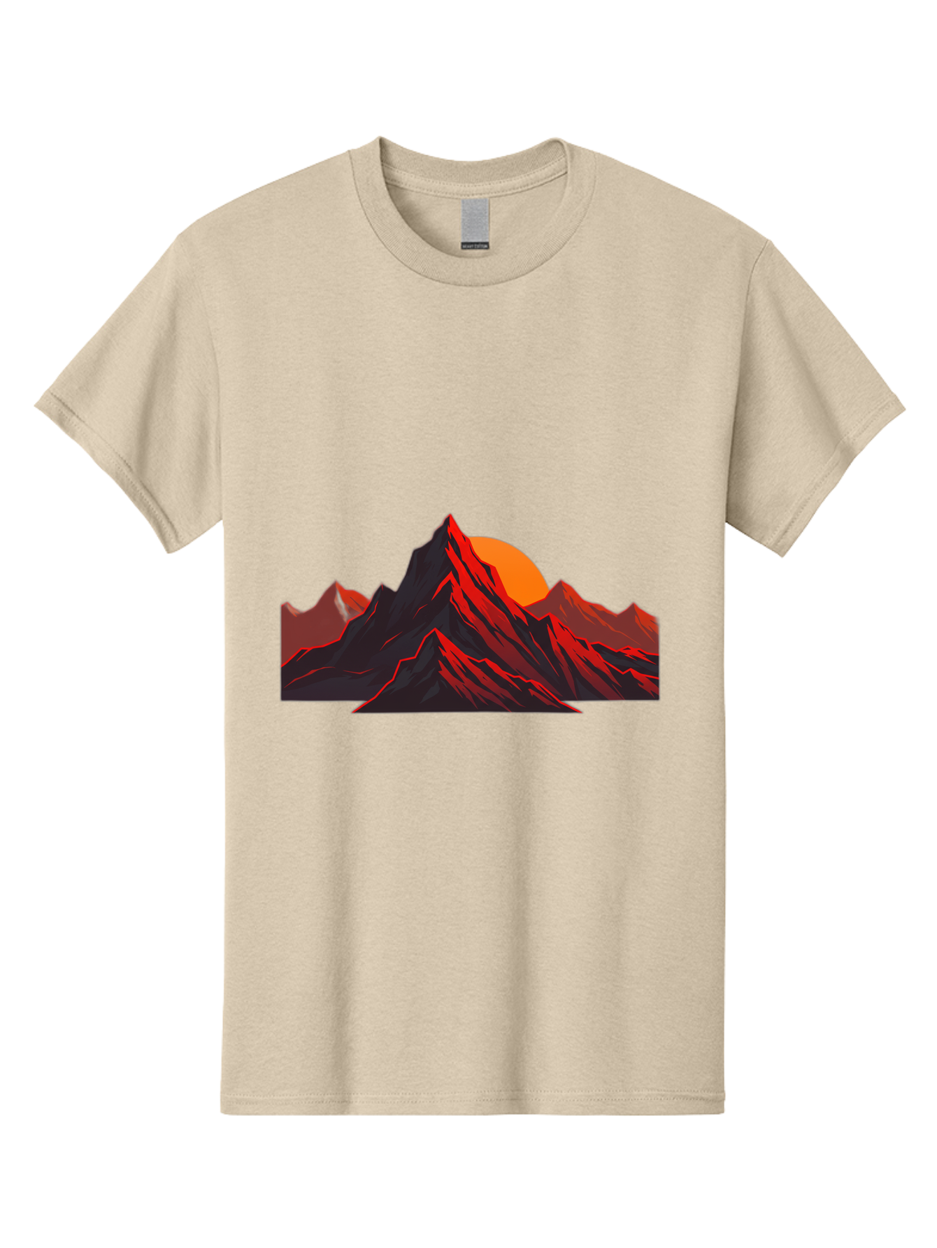 Mountain-At-Sunset Men'S Graphic Tee, 100% Cotton, Comfortable Casual Summer Wear, Machine Washable, Vintage Camera, Old Camera, Antique Camera, Black Camera, Classic Photography, Photography Equipment, Nostalgic Device, Film Camera, Bak909