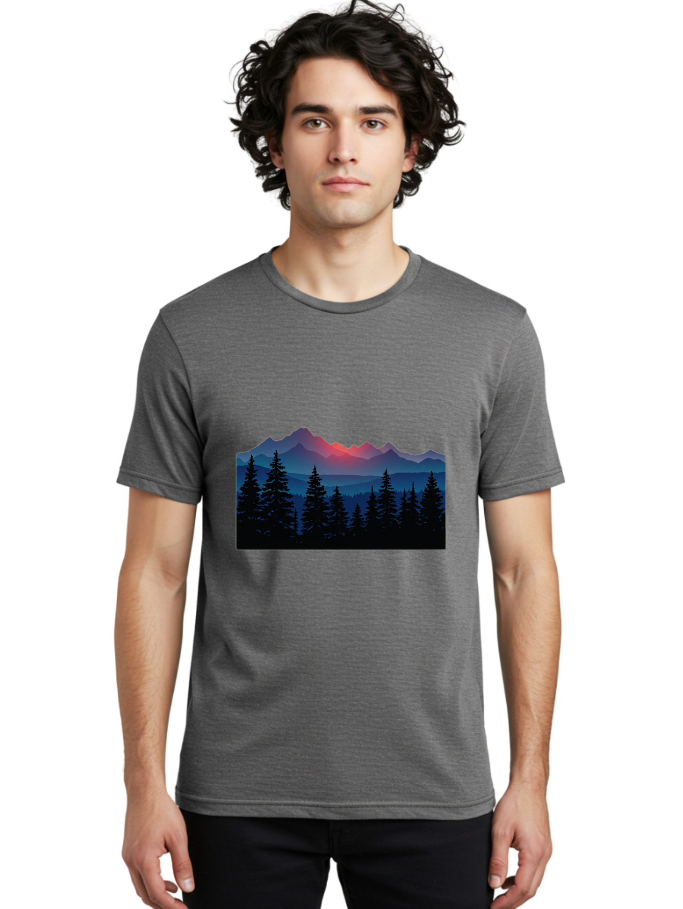Mountain-Landscape Men'S Graphic Tee, 100% Cotton, Comfortable Casual Summer Wear, Machine Washable, Vintage Camera, Old Camera, Antique Camera, Black Camera, Classic Photography, Photography Equipment, Nostalgic Device, Film Camera, Bak910