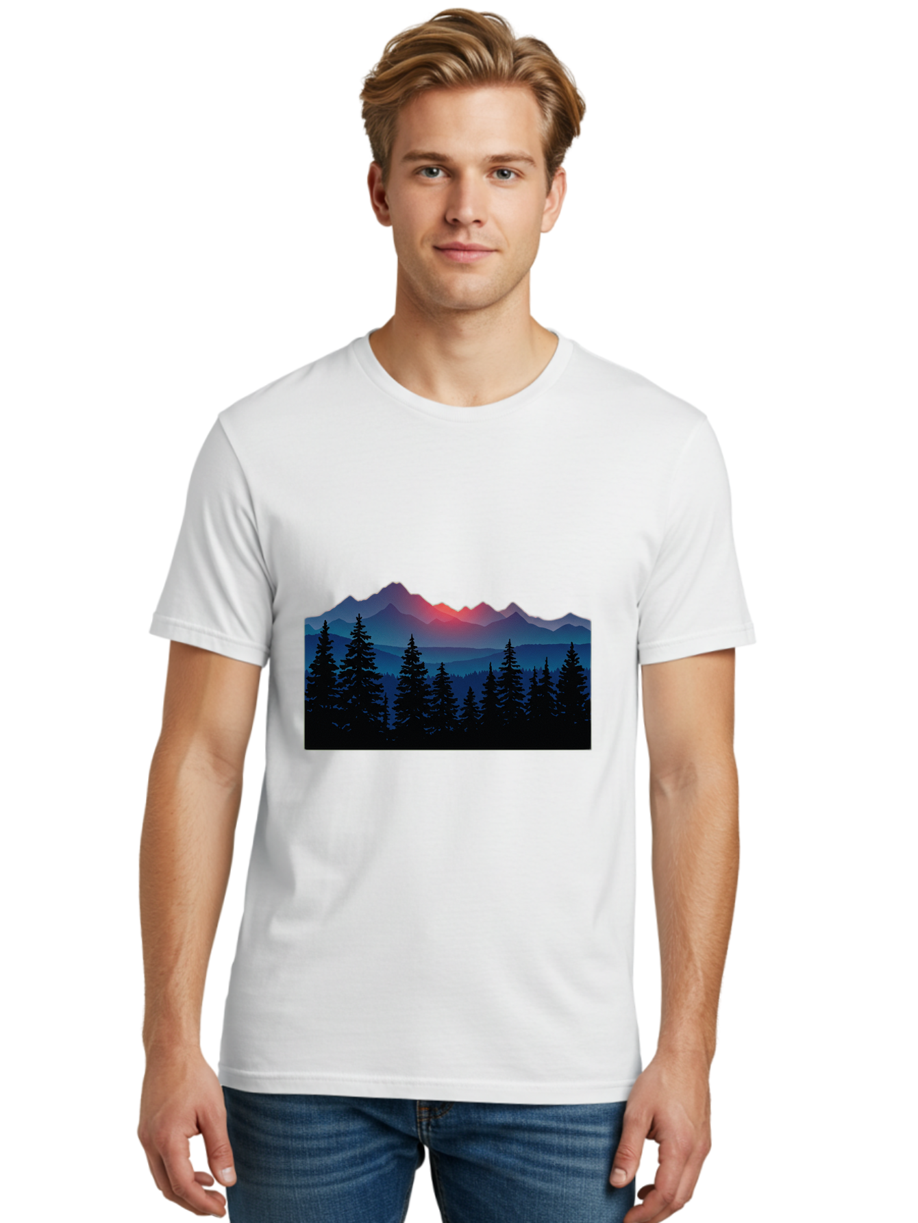 Mountain-Landscape Men'S Graphic Tee, 100% Cotton, Comfortable Casual Summer Wear, Machine Washable, Vintage Camera, Old Camera, Antique Camera, Black Camera, Classic Photography, Photography Equipment, Nostalgic Device, Film Camera, Bak910