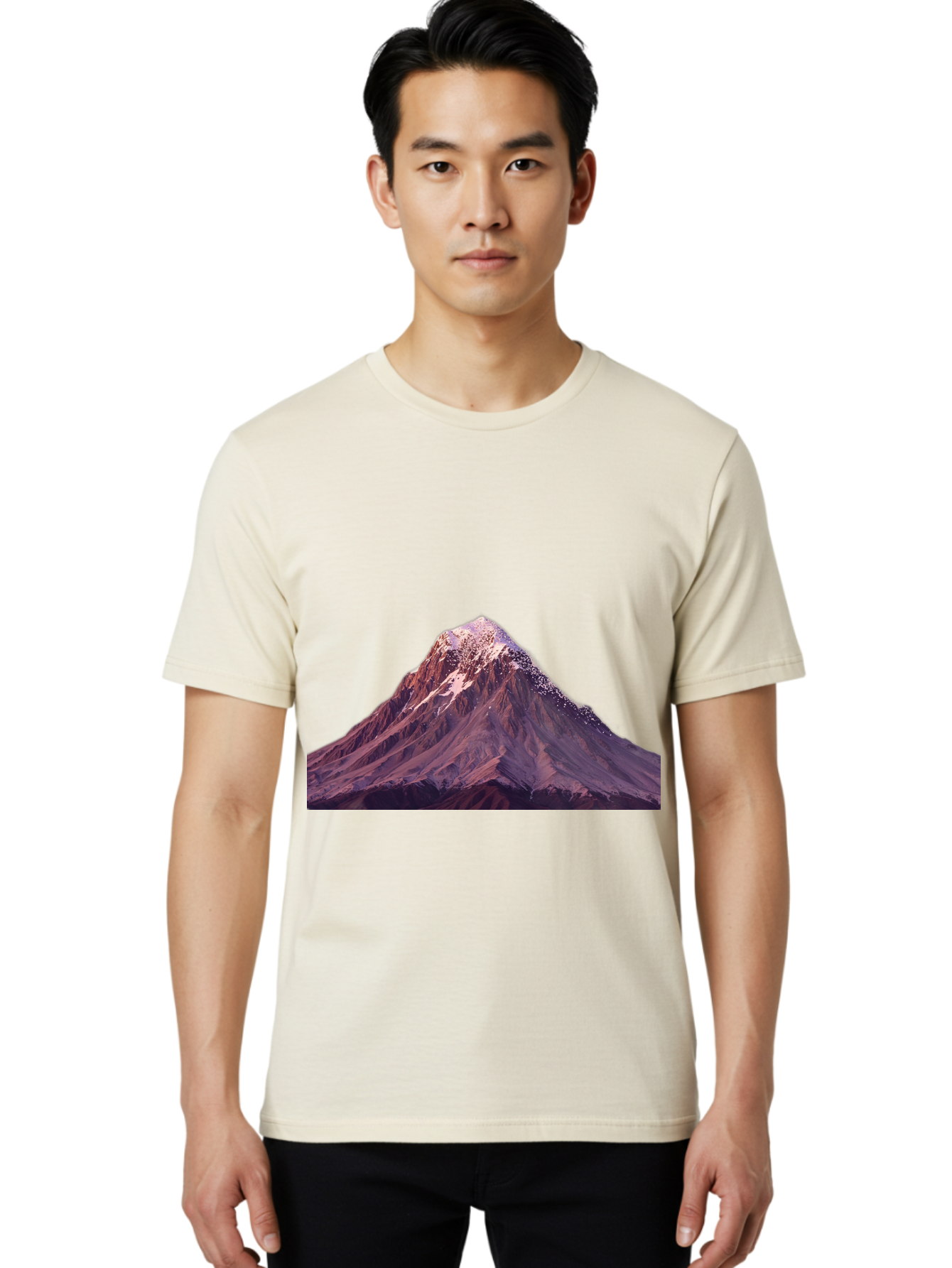 Mountain-Peak Men'S Graphic Tee, 100% Cotton, Comfortable Casual Summer Wear, Machine Washable, Vintage Camera, Old Camera, Antique Camera, Black Camera, Classic Photography, Photography Equipment, Nostalgic Device, Film Camera, Camera Art Bak911