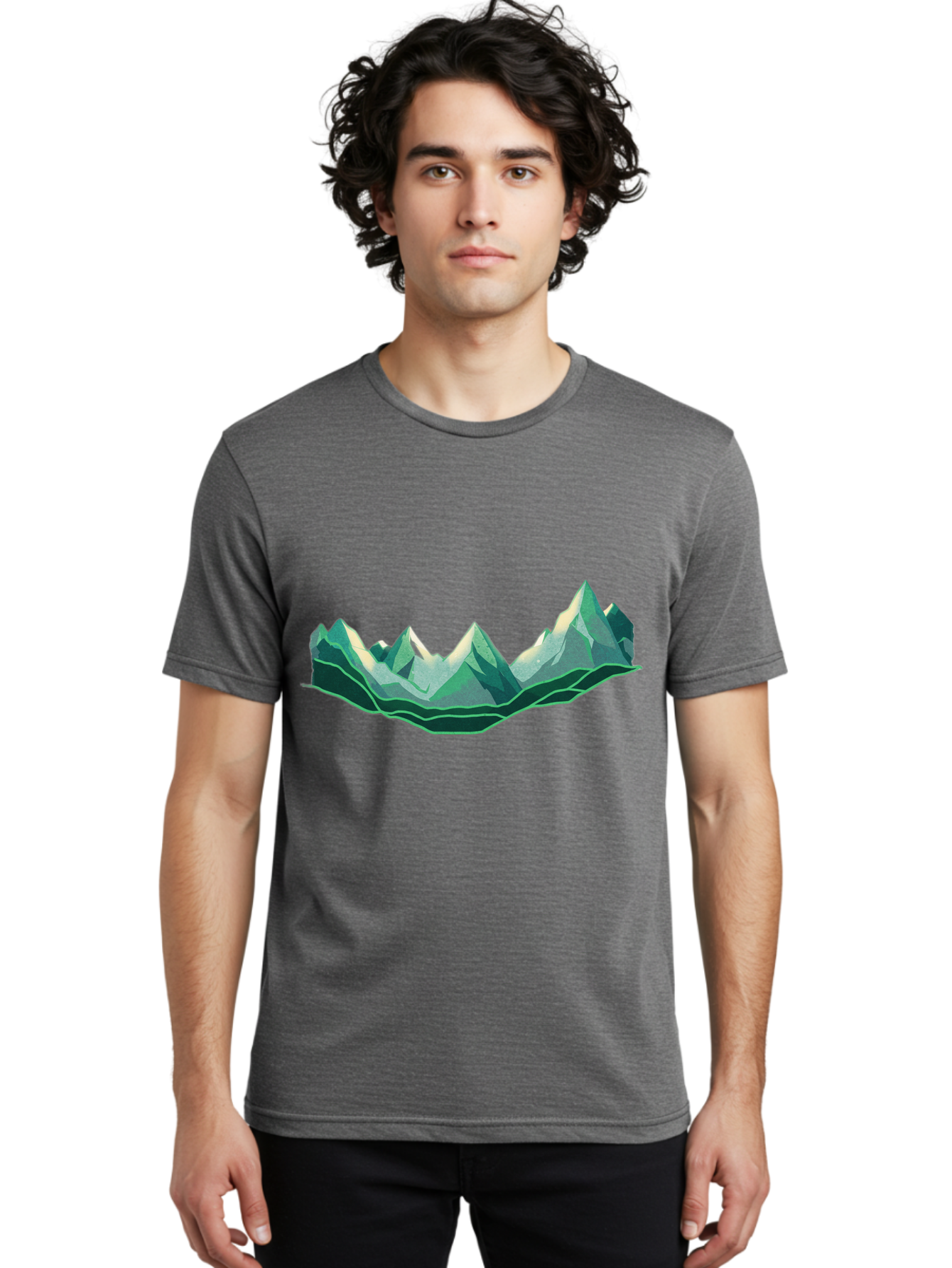 Mountain-Range Men'S Graphic Tee, 100% Cotton, Comfortable Casual Summer Wear, Machine Washable, Vintage Camera, Old Camera, Antique Camera, Black Camera, Classic Photography, Photography Equipment, Nostalgic Device, Film Camera, Camera Art Bak912