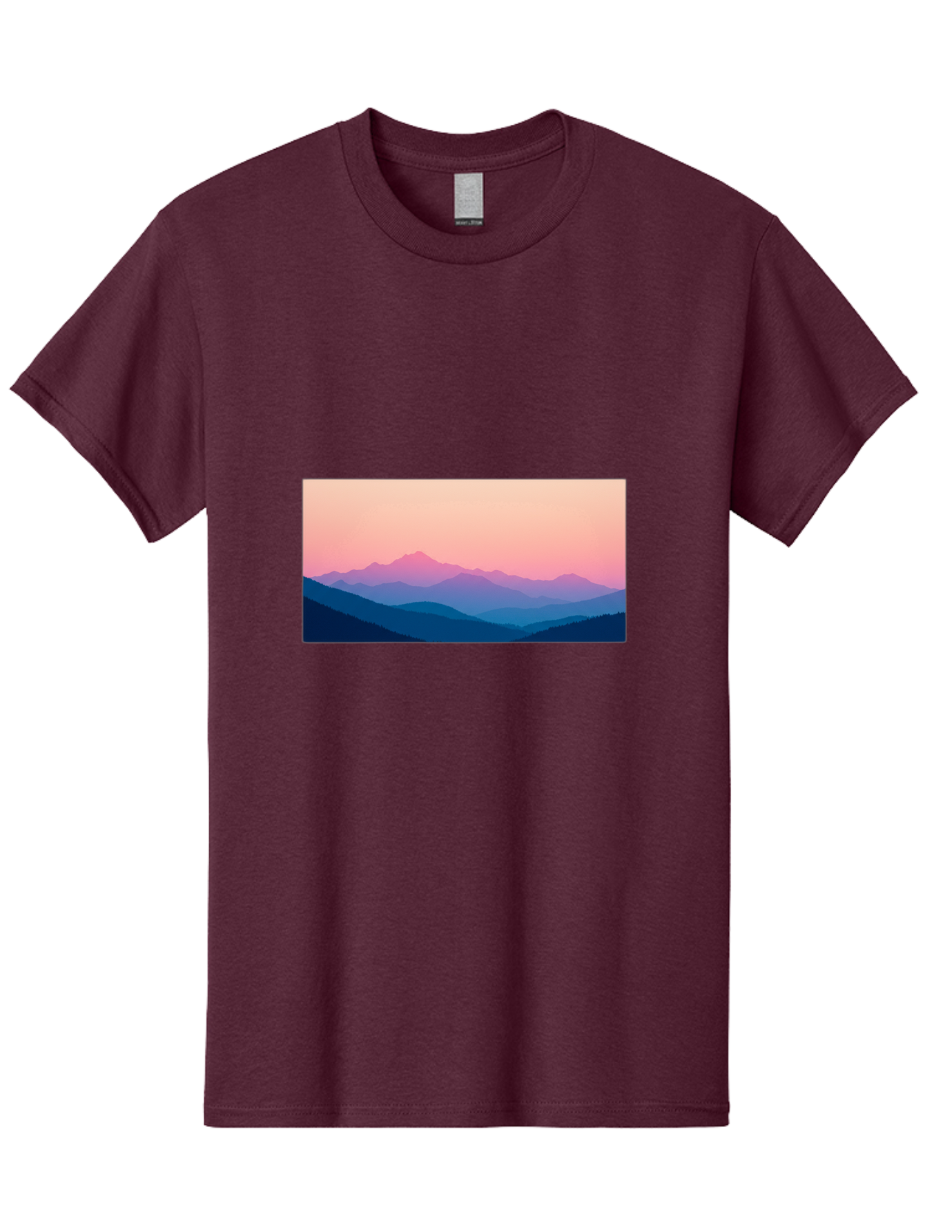 Mountain-Silhouettes Men'S Graphic Tee, 100% Cotton, Comfortable Casual Summer Wear, Machine Washable, Vintage Camera, Old Camera, Antique Camera, Black Camera, Classic Photography, Photography Equipment, Nostalgic Device, Film Camera, Bak913