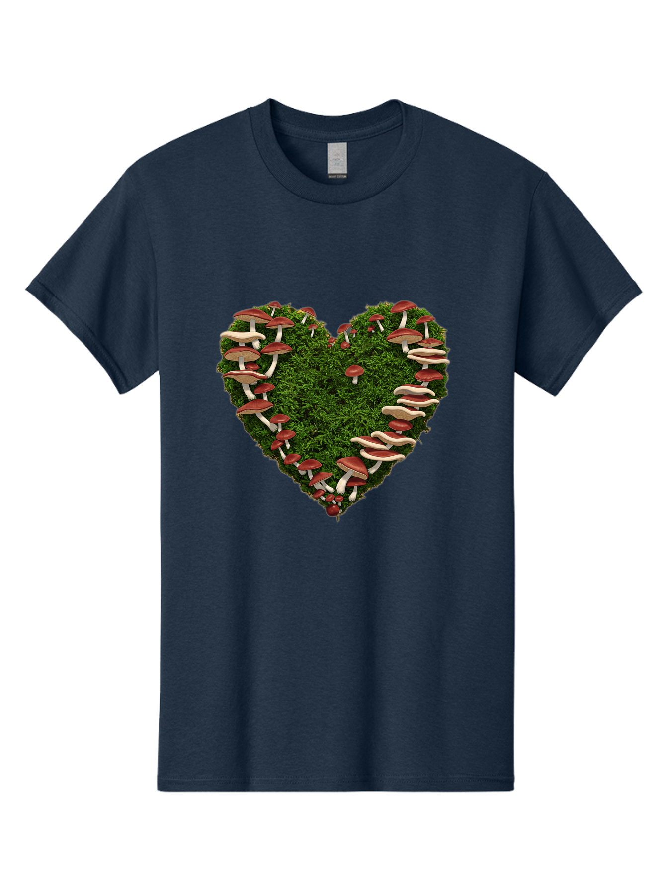 Mushroom-Heart Men'S Graphic Tee, 100% Cotton, Comfortable Casual Summer Wear, Machine Washable, Vintage Camera, Old Camera, Antique Camera, Black Camera, Classic Photography, Photography Equipment, Nostalgic Device, Film Camera, Camera Art Bak918