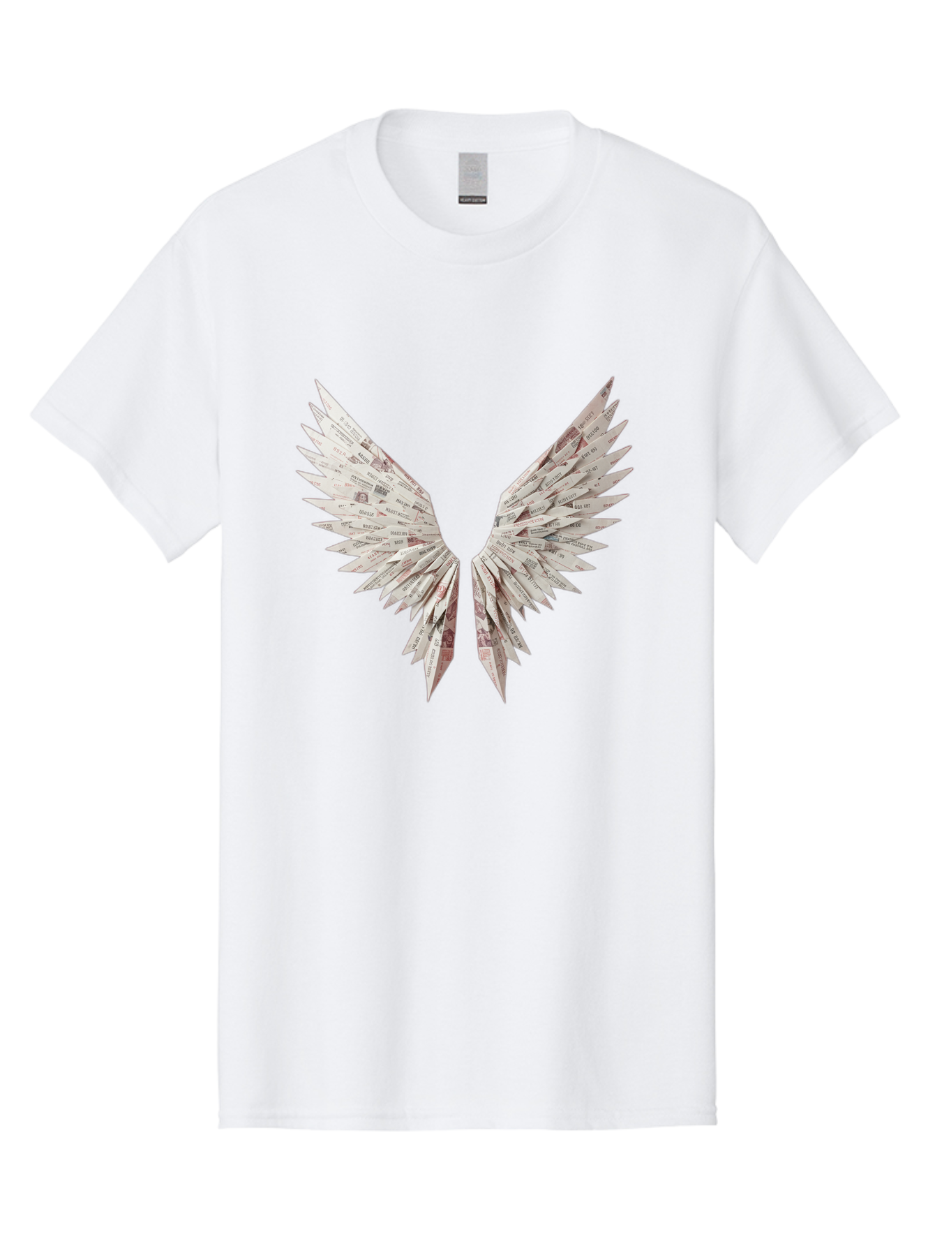 Newspaper-Wings Men'S Graphic Tee, 100% Cotton, Comfortable Casual Summer Wear, Machine Washable, Vintage Camera, Old Camera, Antique Camera, Black Camera, Classic Photography, Photography Equipment, Nostalgic Device, Film Camera, Camera Art Bak945