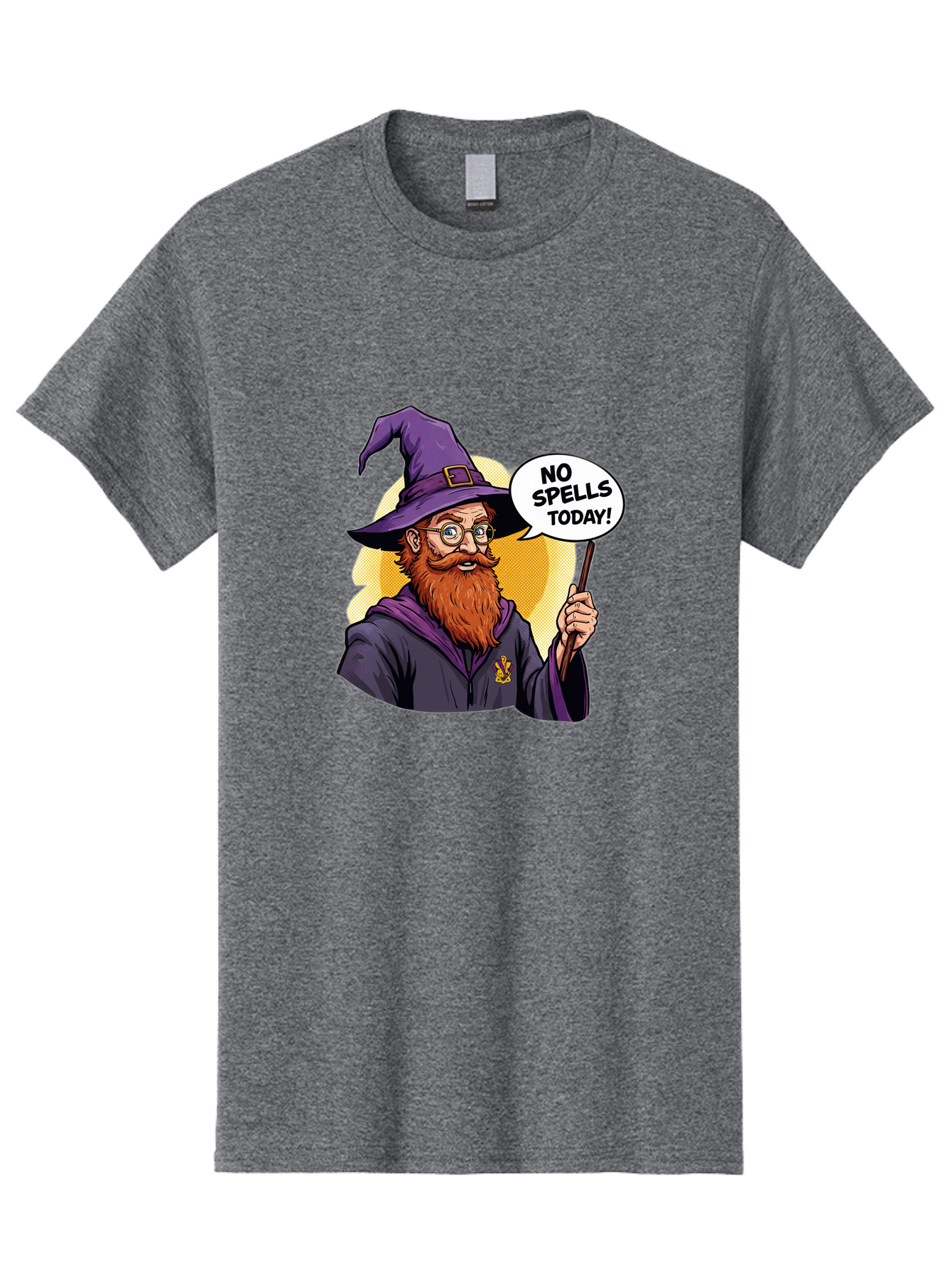 No-Spells-Today-3 Men'S Graphic Tee, 100% Cotton, Comfortable Casual Summer Wear, Machine Washable, Vintage Camera, Old Camera, Antique Camera, Black Camera, Classic Photography, Photography Equipment, Nostalgic Device, Film Camera, Camera Art Bak950