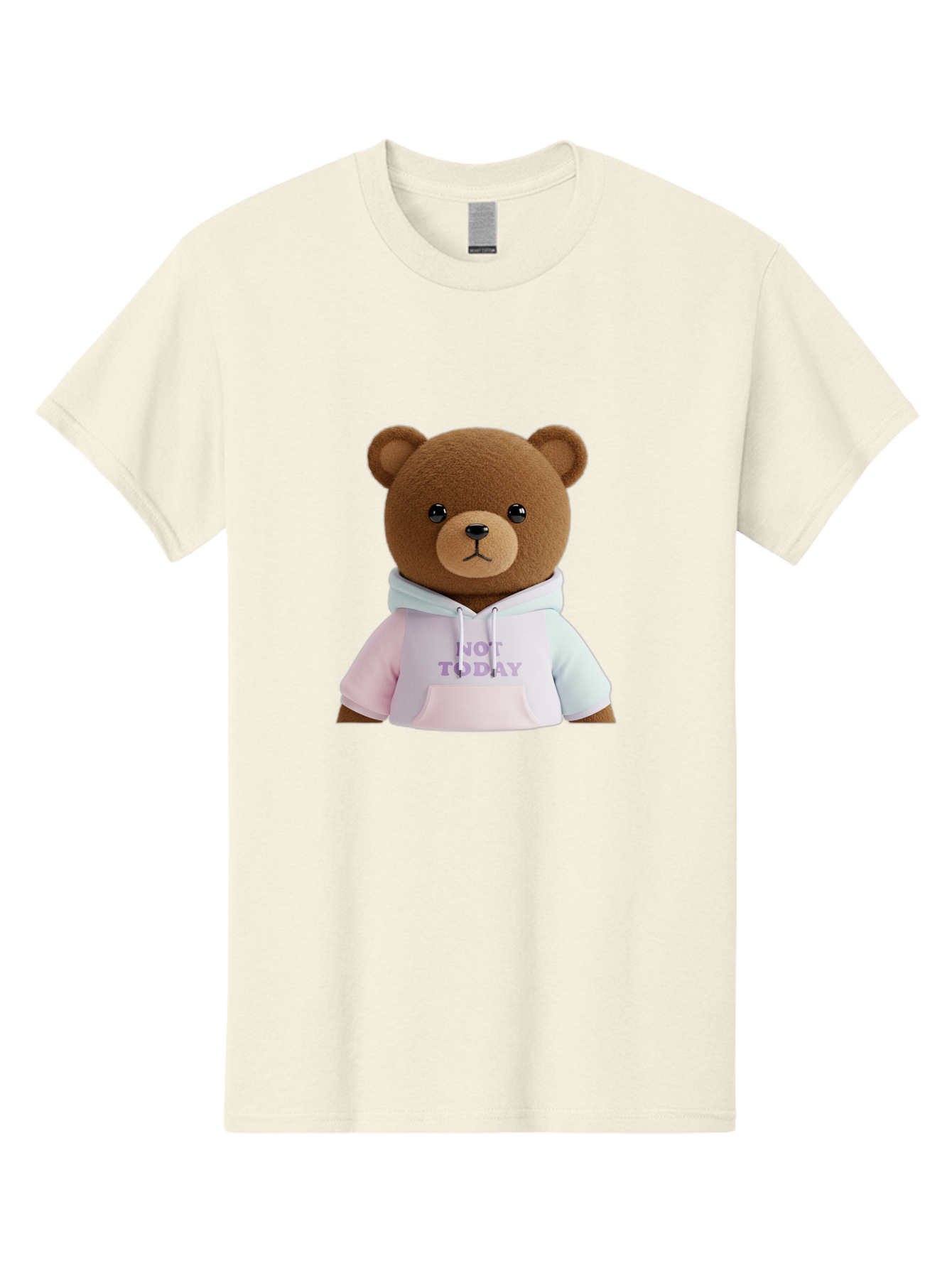 Not-Today-Teddy-Bear Men'S Graphic Tee, 100% Cotton, Comfortable Casual Summer Wear, Machine Washable, Vintage Camera, Old Camera, Antique Camera, Black Camera, Classic Photography, Photography Equipment, Nostalgic Device, Film Camera, Bak973