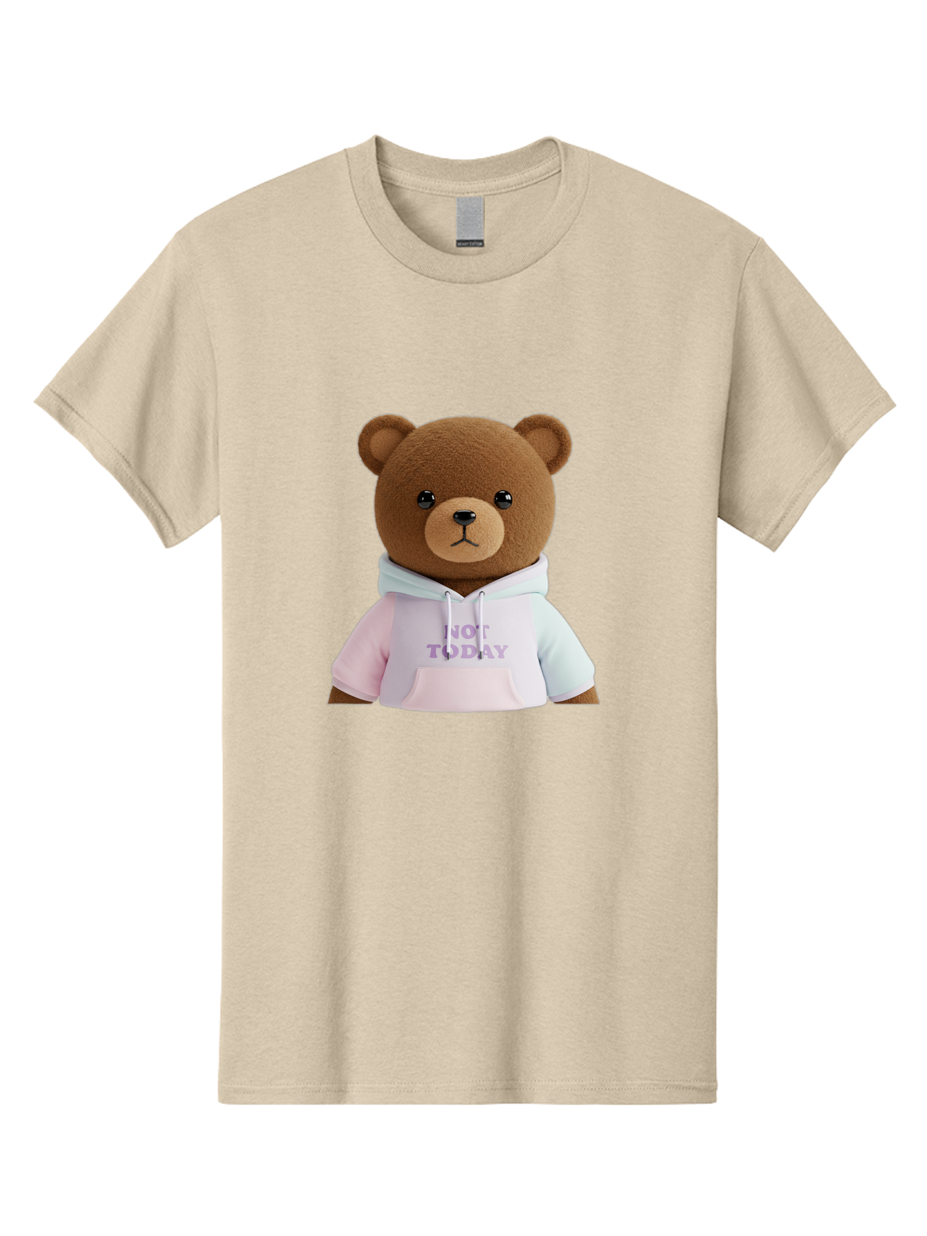 Not-Today-Teddy-Bear Men'S Graphic Tee, 100% Cotton, Comfortable Casual Summer Wear, Machine Washable, Vintage Camera, Old Camera, Antique Camera, Black Camera, Classic Photography, Photography Equipment, Nostalgic Device, Film Camera, Bak973