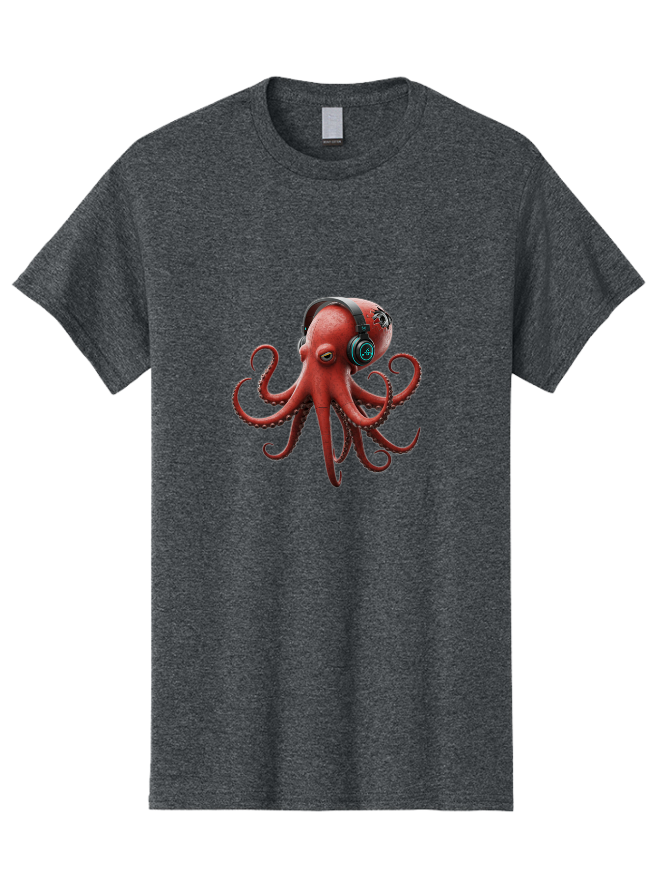 Octopus-Dj Men'S Graphic Tee, 100% Cotton, Comfortable Casual Summer Wear, Machine Washable, Vintage Camera, Old Camera, Antique Camera, Black Camera, Classic Photography, Photography Equipment, Nostalgic Device, Film Camera, Camera Art Bak989