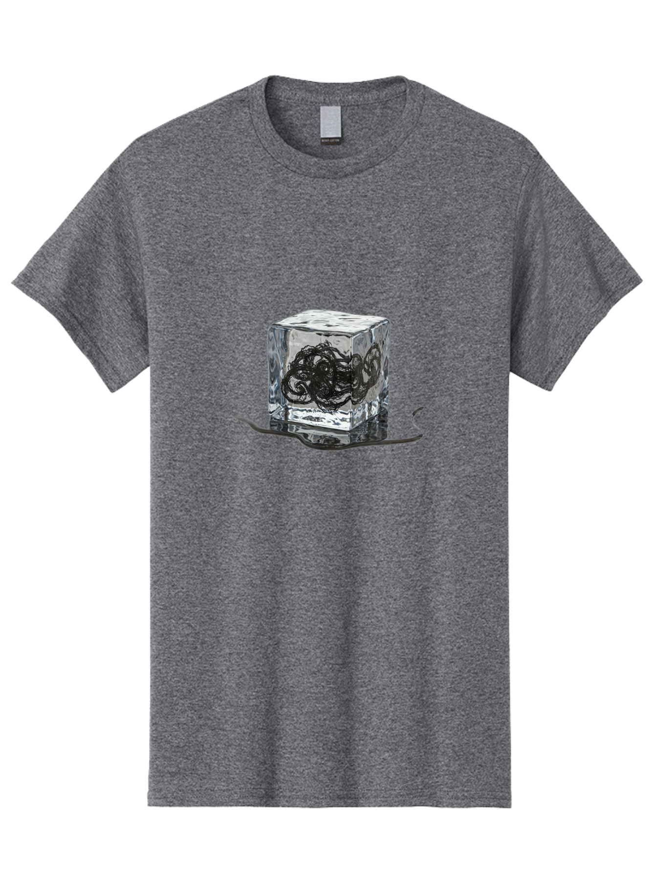 Octopus-In-Ice-Cube Men'S Graphic Tee, 100% Cotton, Comfortable Casual Summer Wear, Machine Washable, Vintage Camera, Old Camera, Antique Camera, Black Camera, Classic Photography, Photography Equipment, Nostalgic Device, Film Camera, Bak992