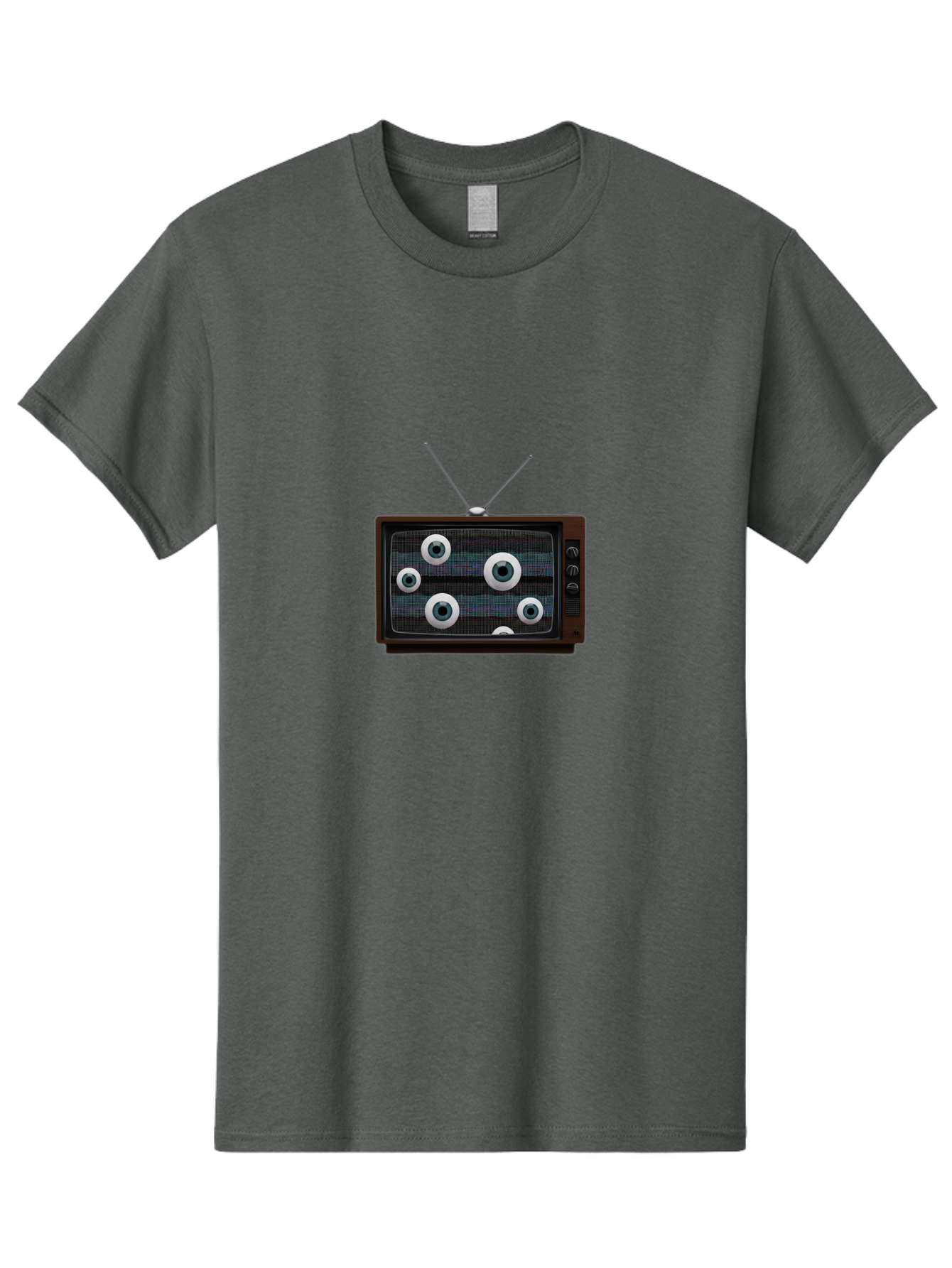 Old-Tv-Set Men'S Graphic Tee, 100% Cotton, Comfortable Casual Summer Wear, Machine Washable, Vintage Camera, Old Camera, Antique Camera, Black Camera, Classic Photography, Photography Equipment, Nostalgic Device, Film Camera, Camera Art Bak995