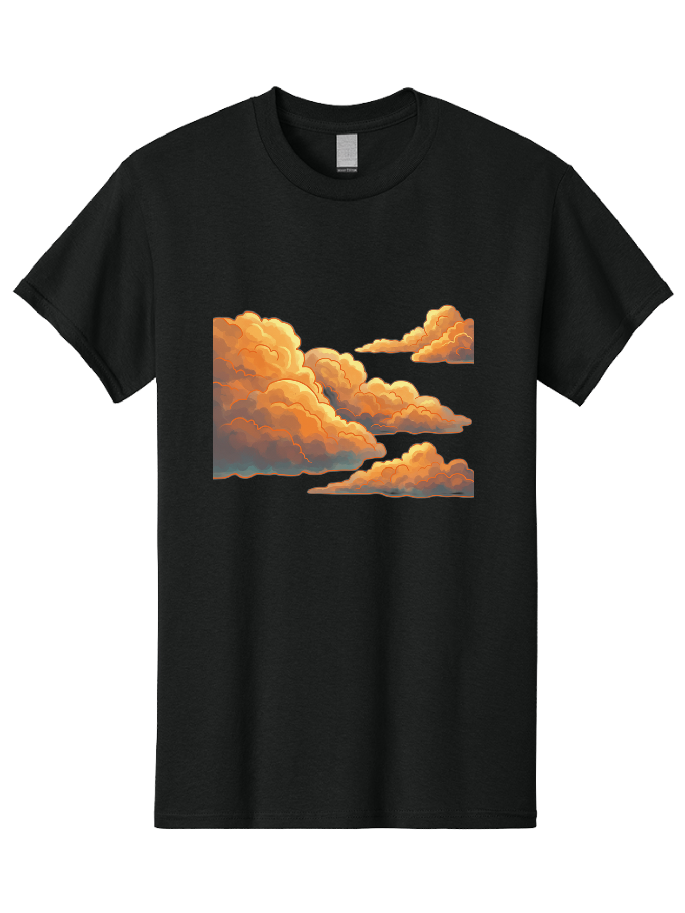 Orange-Clouds Men'S Graphic Tee, 100% Cotton, Comfortable Casual Summer Wear, Machine Washable, Vintage Camera, Old Camera, Antique Camera, Black Camera, Classic Photography, Photography Equipment, Nostalgic Device, Film Camera, Camera Art Bal002