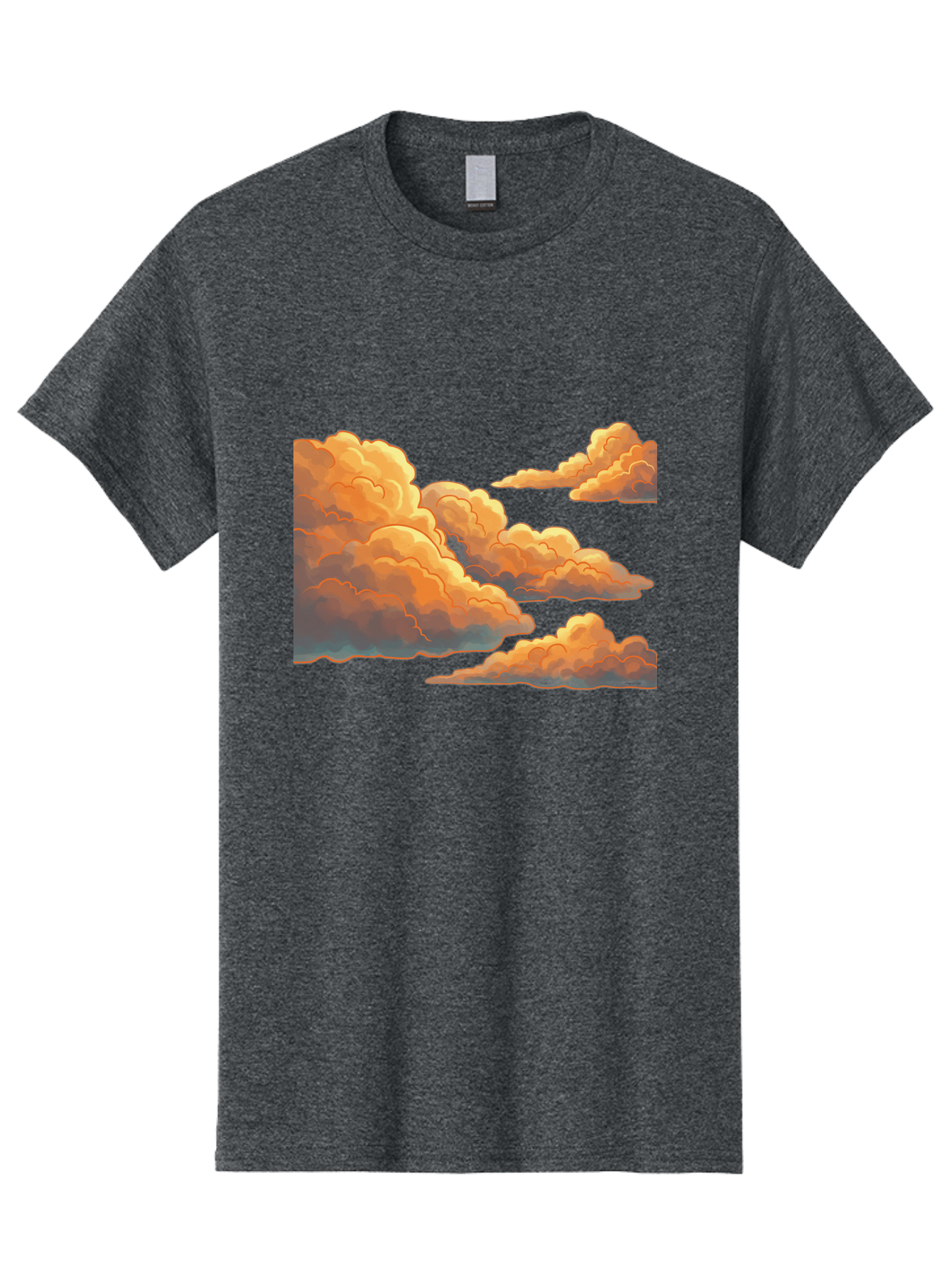 Orange-Clouds Men'S Graphic Tee, 100% Cotton, Comfortable Casual Summer Wear, Machine Washable, Vintage Camera, Old Camera, Antique Camera, Black Camera, Classic Photography, Photography Equipment, Nostalgic Device, Film Camera, Camera Art Bal002