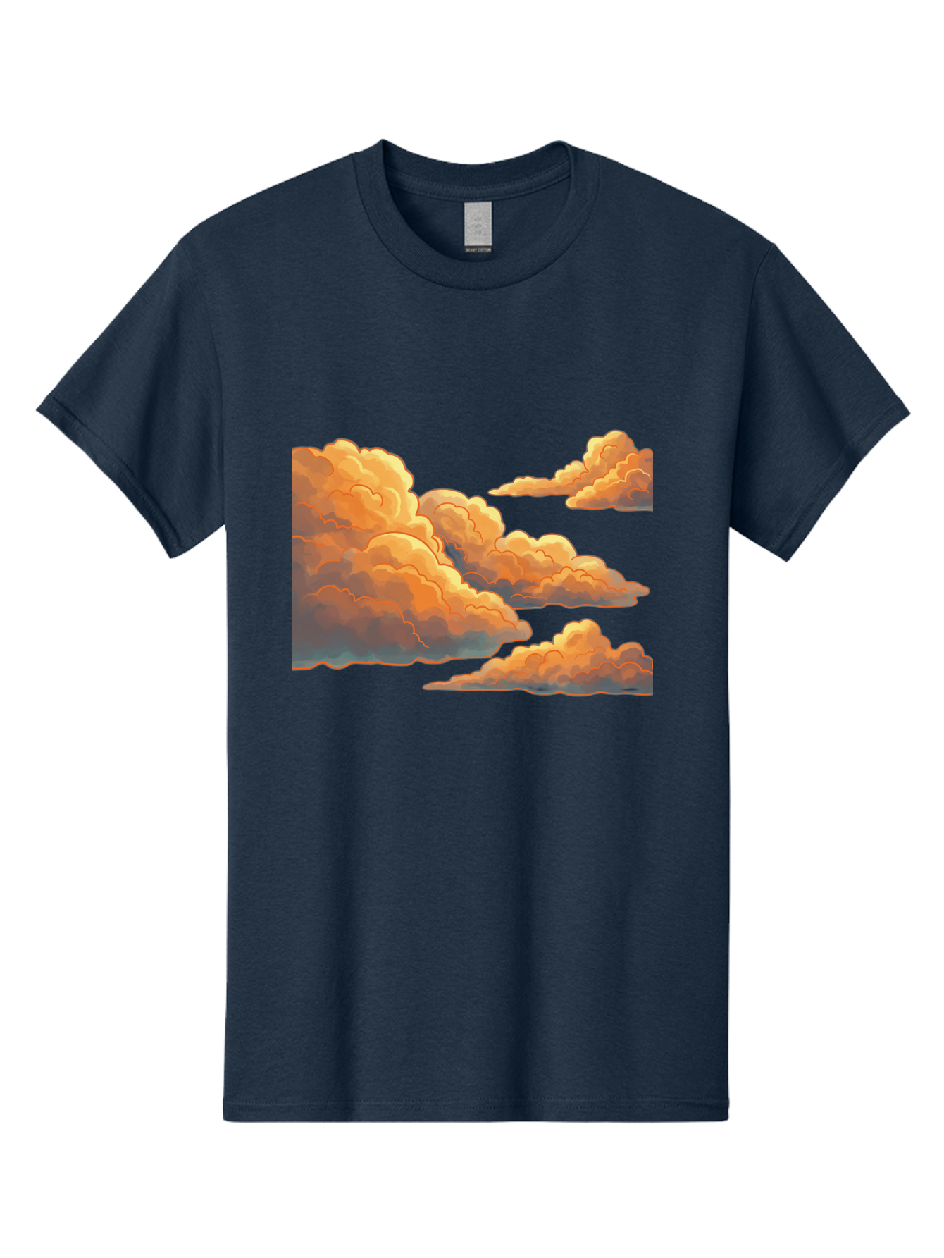 Orange-Clouds Men'S Graphic Tee, 100% Cotton, Comfortable Casual Summer Wear, Machine Washable, Vintage Camera, Old Camera, Antique Camera, Black Camera, Classic Photography, Photography Equipment, Nostalgic Device, Film Camera, Camera Art Bal002