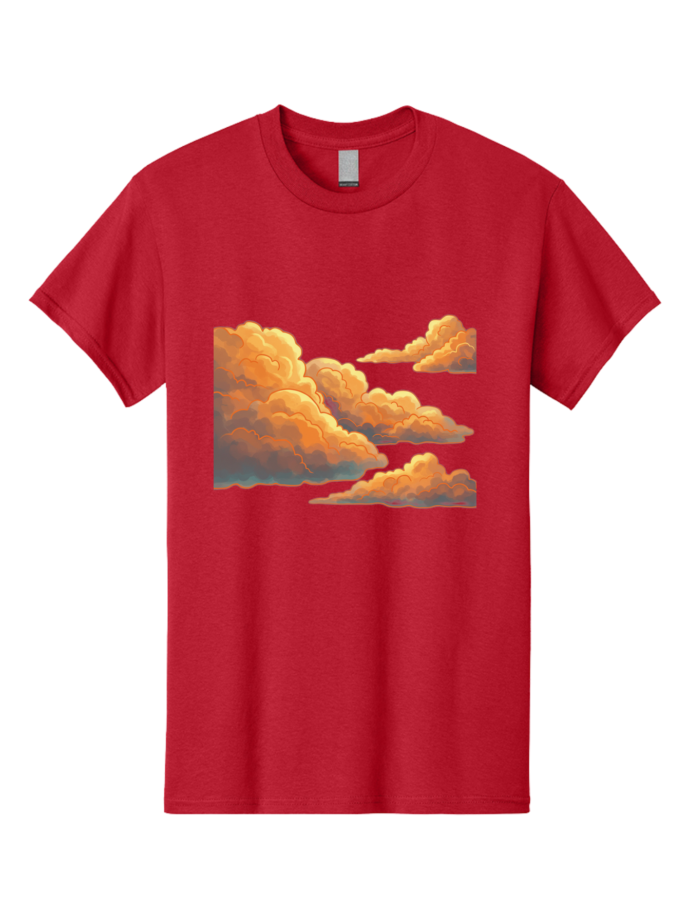 Orange-Clouds Men'S Graphic Tee, 100% Cotton, Comfortable Casual Summer Wear, Machine Washable, Vintage Camera, Old Camera, Antique Camera, Black Camera, Classic Photography, Photography Equipment, Nostalgic Device, Film Camera, Camera Art Bal002