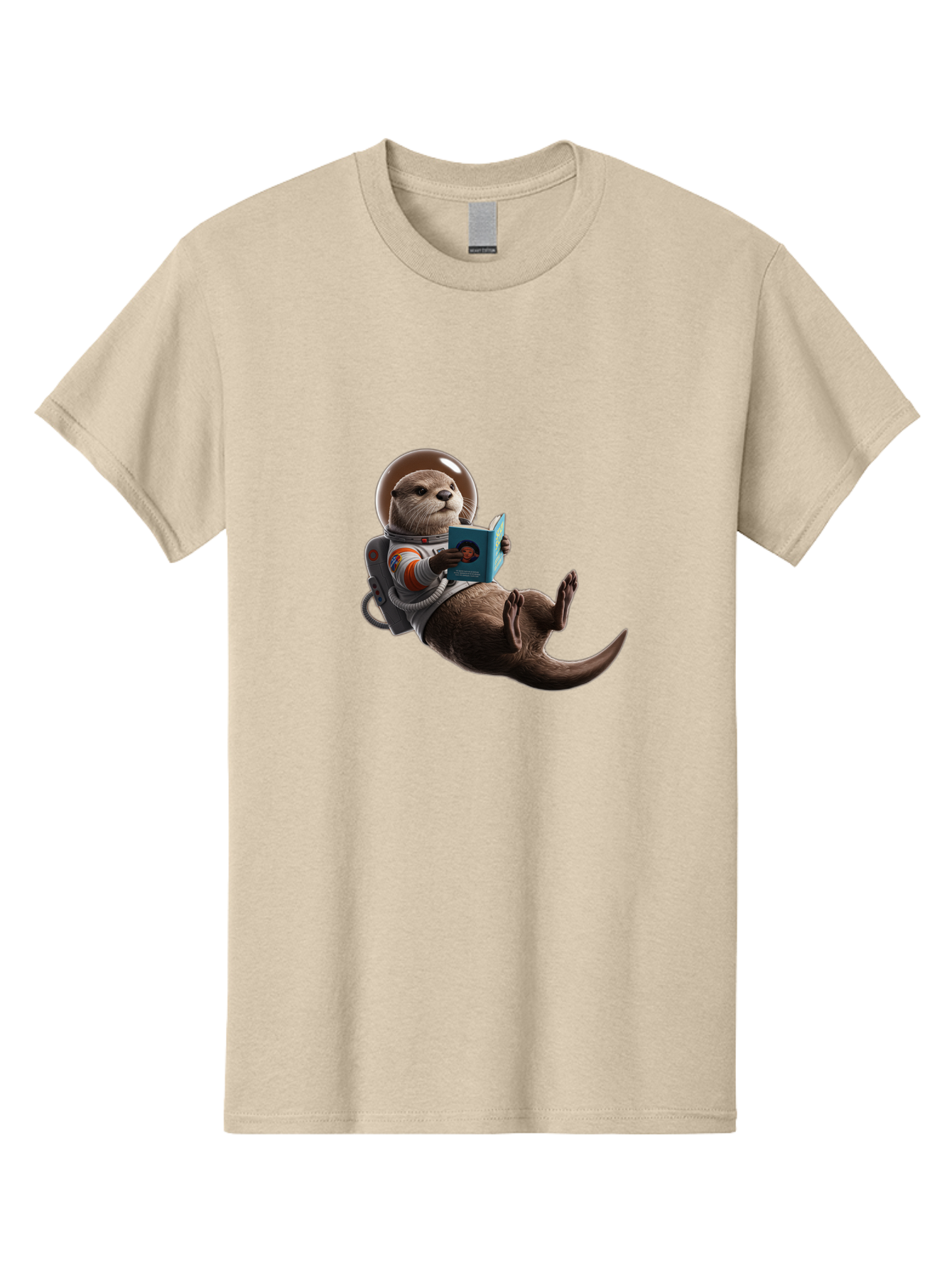 Otter-In-Spacesuit-Reading-Book Men'S Graphic Tee, 100% Cotton, Comfortable Casual Summer Wear, Machine Washable, Vintage Camera, Old Camera, Antique Camera, Black Camera, Classic Photography, Photography Equipment, Nostalgic Device, Bal010