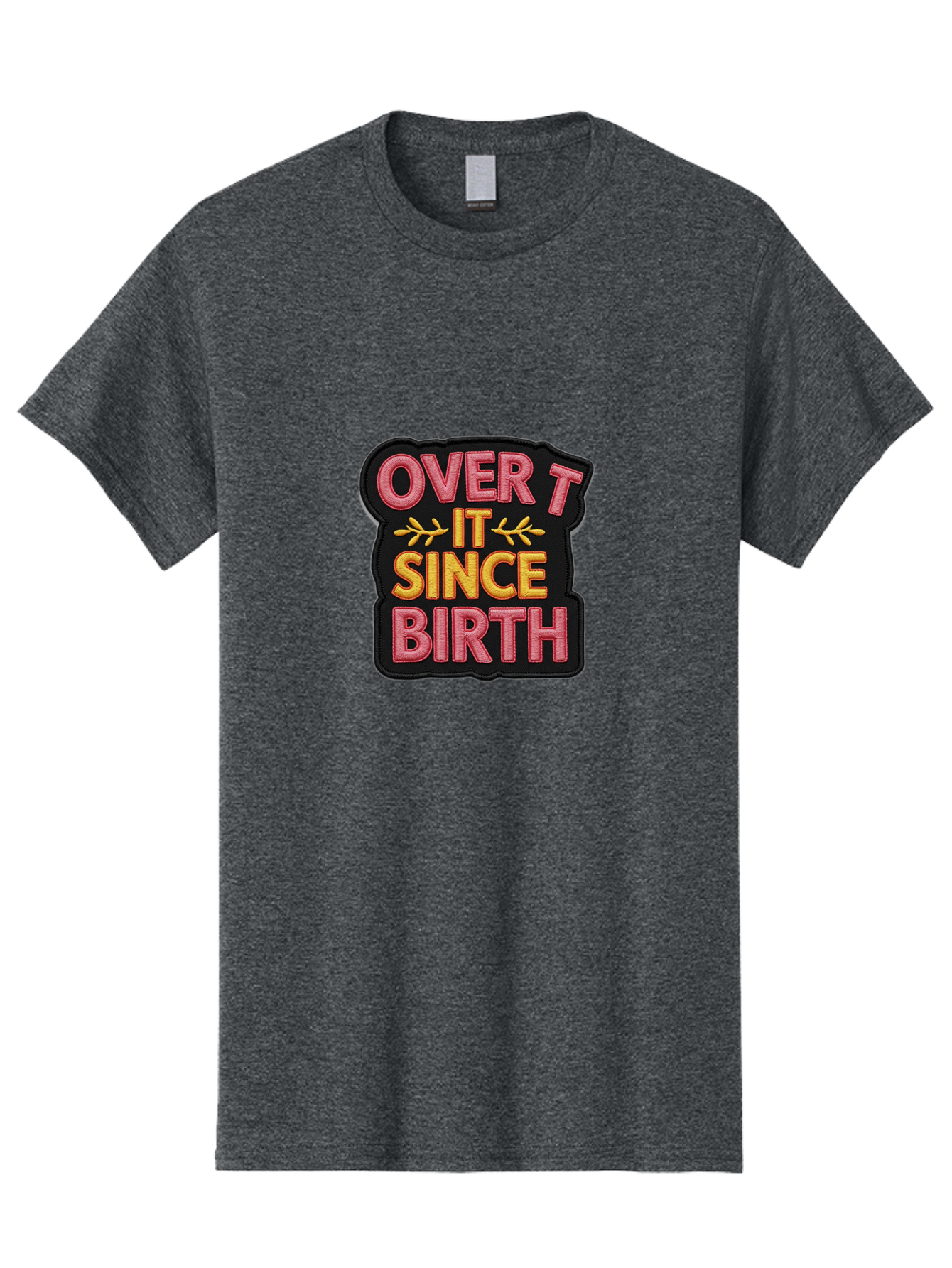 Over-It-Since-Birth-1 Men'S Graphic Tee, 100% Cotton, Comfortable Casual Summer Wear, Machine Washable, Vintage Camera, Old Camera, Antique Camera, Black Camera, Classic Photography, Photography Equipment, Nostalgic Device, Film Camera, Bal013