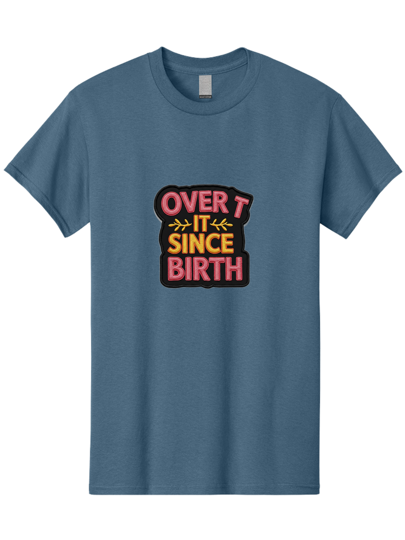 Over-It-Since-Birth-1 Men'S Graphic Tee, 100% Cotton, Comfortable Casual Summer Wear, Machine Washable, Vintage Camera, Old Camera, Antique Camera, Black Camera, Classic Photography, Photography Equipment, Nostalgic Device, Film Camera, Bal013