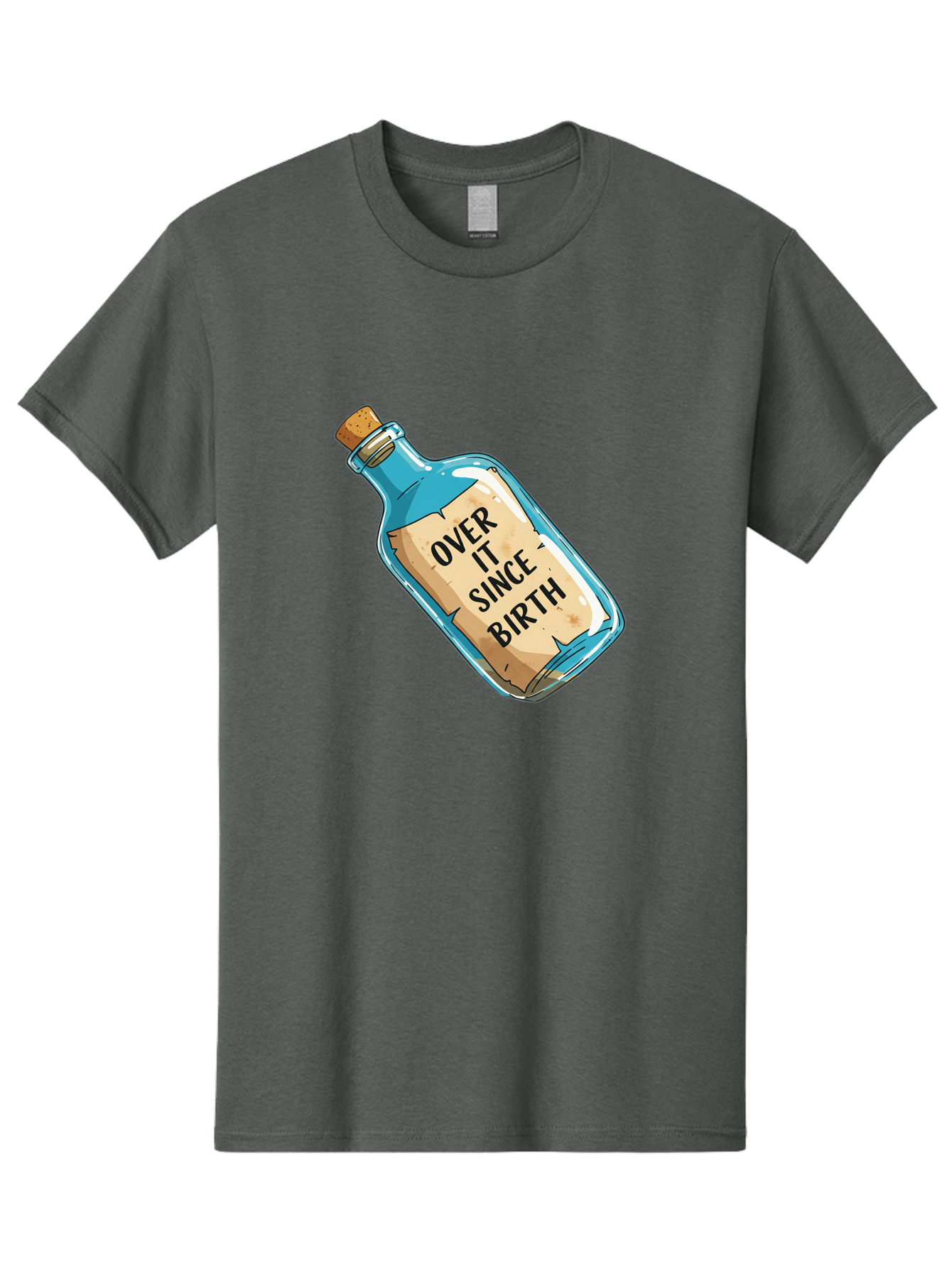 Over-It-Since-Birth-3 Men'S Graphic Tee, 100% Cotton, Comfortable Casual Summer Wear, Machine Washable, Vintage Camera, Old Camera, Antique Camera, Black Camera, Classic Photography, Photography Equipment, Nostalgic Device, Film Camera, Bal015